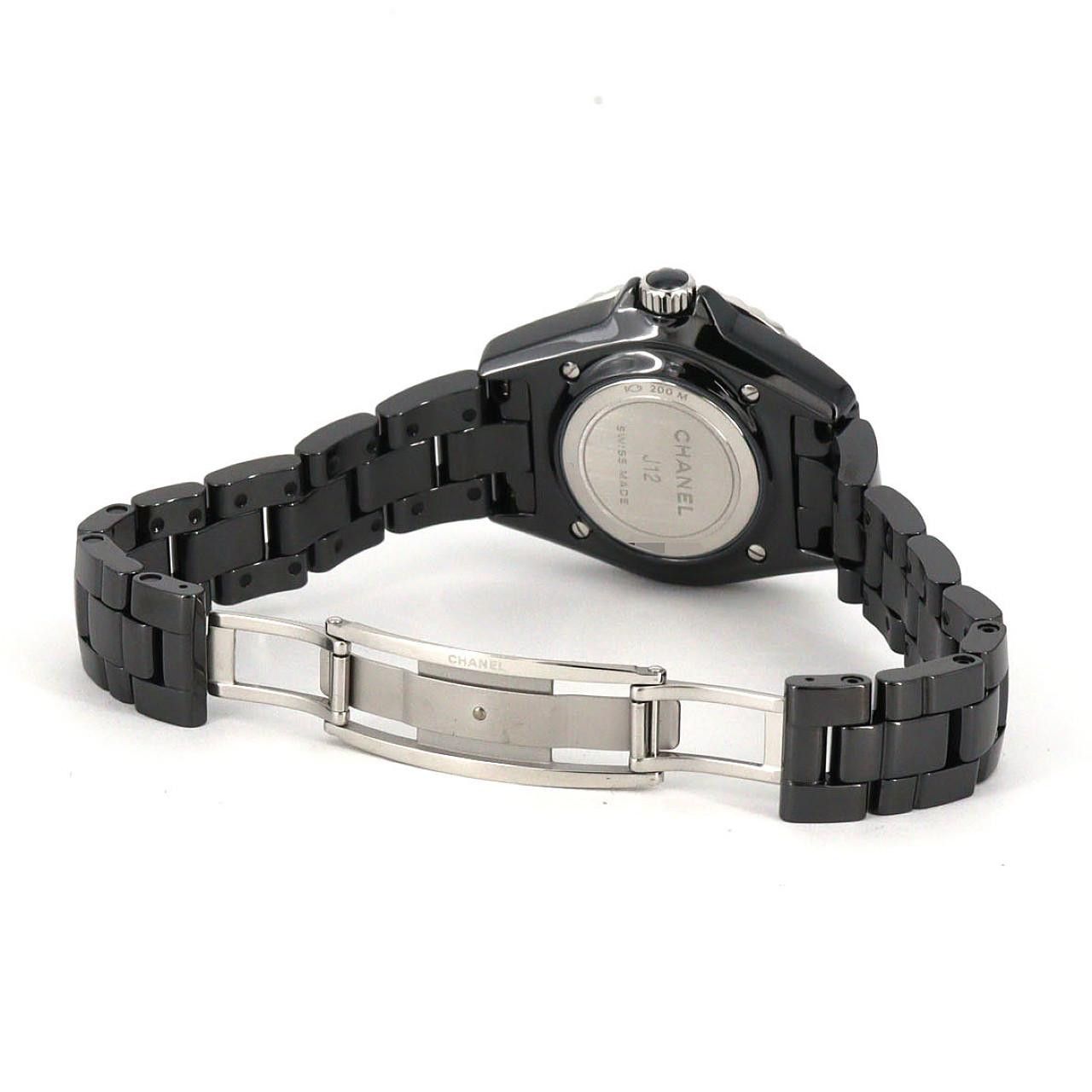 Chanel Chanel Chanel J12 Phantom Ceramic Quartz Glass / Ceramic Quartz H6346 DUTY FREE for USA Size ONE SIZE - 7 Thumbnail