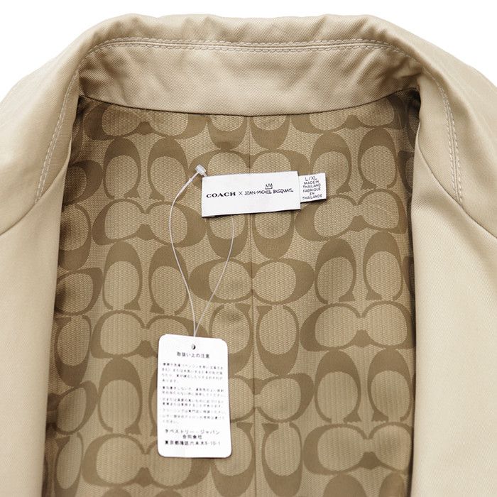 Coach Coach COACH Jean-Michel Basquiat Cotton Lyocell Coat Textile Outerwear DUTY FREE for USA Size ONE SIZE - 11 Thumbnail