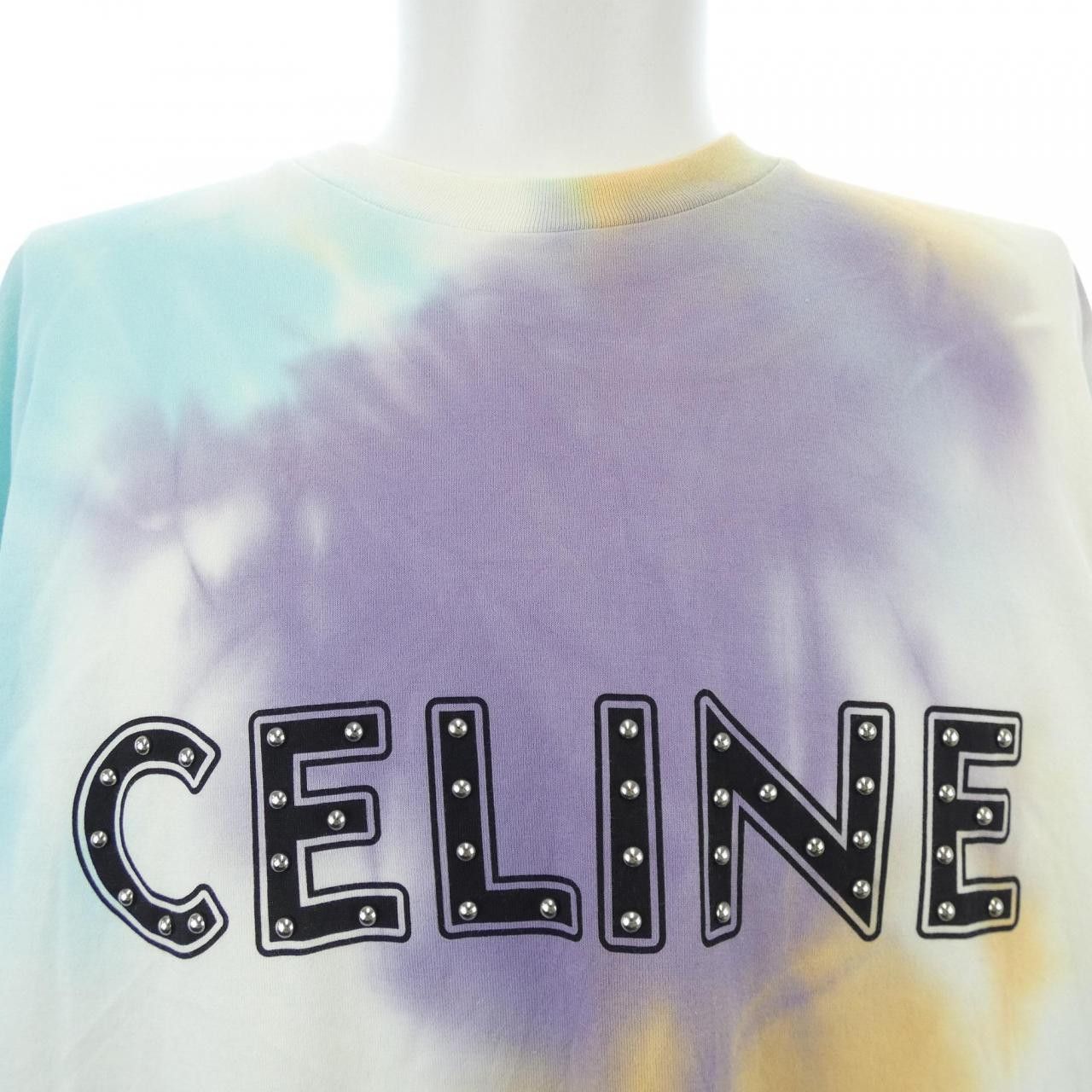 Celine Celine Celine T-shirt Textile T-Shirts 2X687957M DUTY FREE for USA Size ONE SIZE - 5 Thumbnail