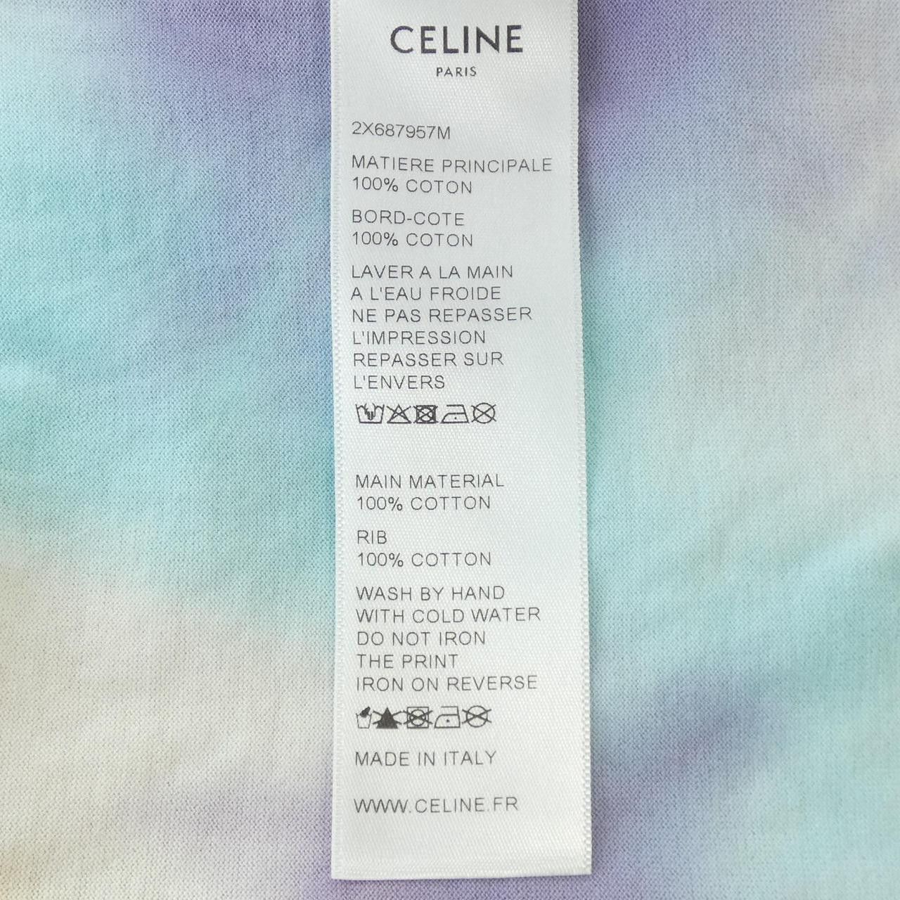 Celine Celine Celine T-shirt Textile T-Shirts 2X687957M DUTY FREE for USA Size ONE SIZE - 3 Thumbnail