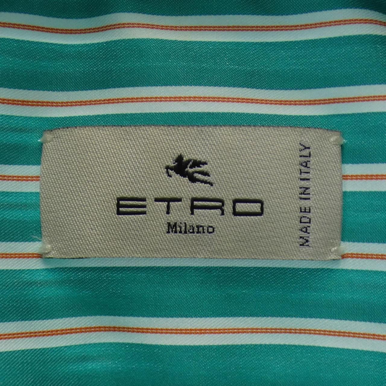 Etro Etro ETRO Shirt Textile Dress Shirt 211-11451-6011 DUTY FREE for USA Size ONE SIZE - 4 Thumbnail