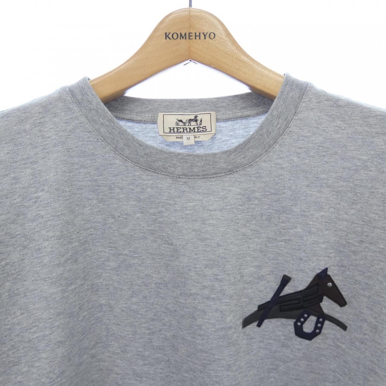 Hermes Hermes Hermès T-shirt Cotton T-shirt Textile T-Shirts DUTY FREE for USA Size ONE SIZE - 5 Thumbnail