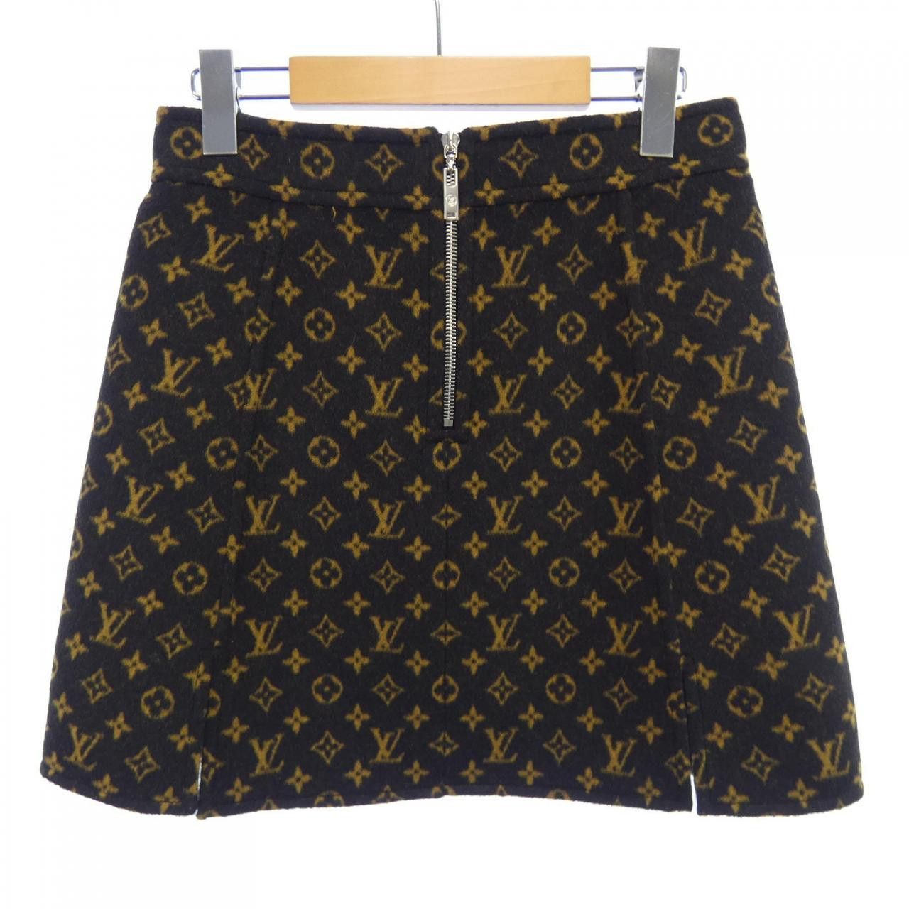 Louis Vuitton Louis Vuitton Louis Vuitton Skirt Textile Skirts FHSK08QS3 DUTY FREE for USA Size ONE SIZE - 2 Thumbnail