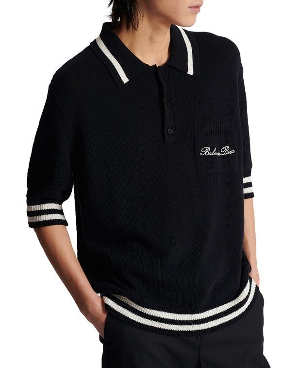 Balmain Polo shirt Size US XL / EU 56 / 4 - 2 Thumbnail