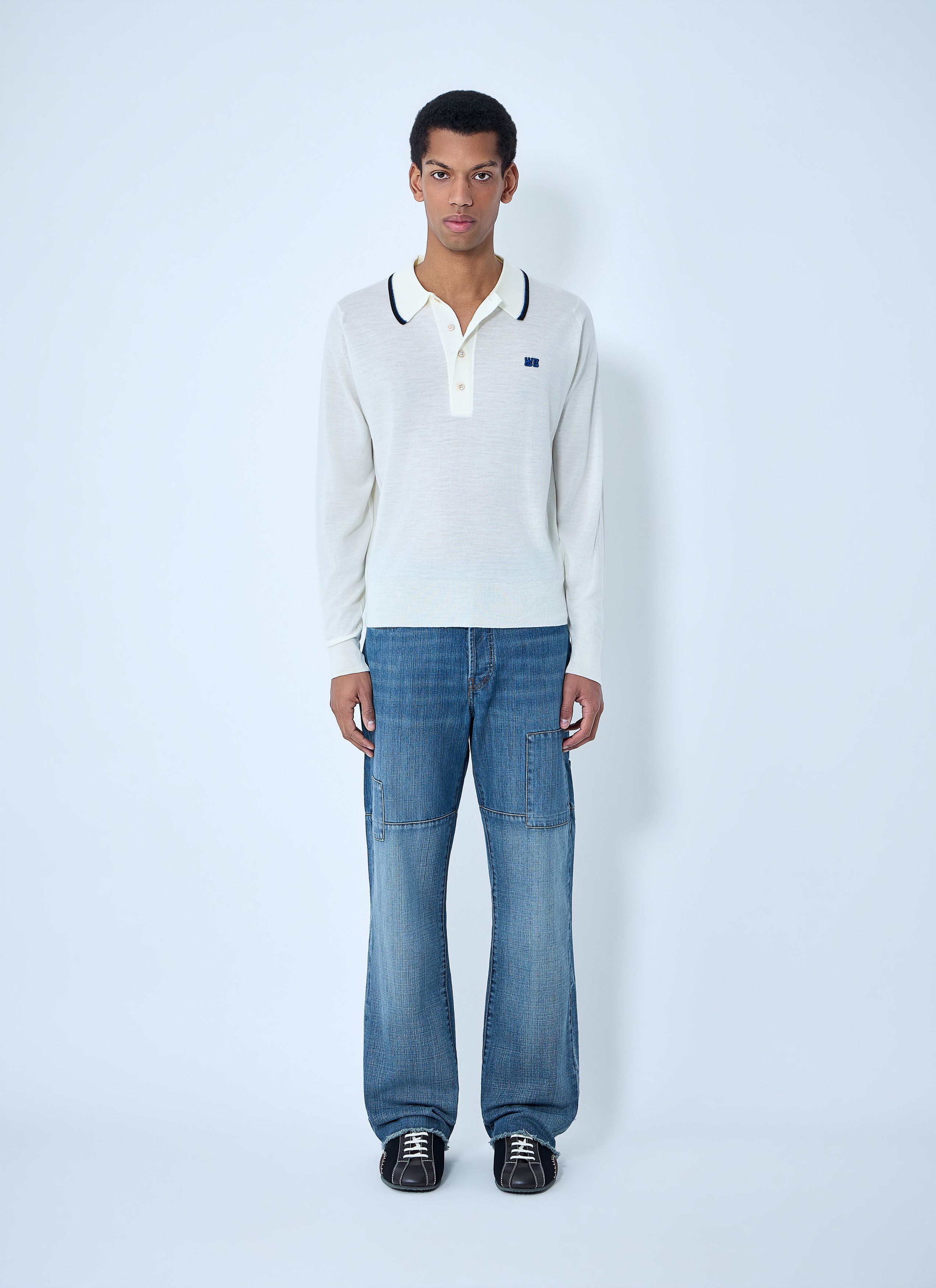 Wales Bonner Henry Polo Size US XL / EU 56 / 4 - 2 Thumbnail
