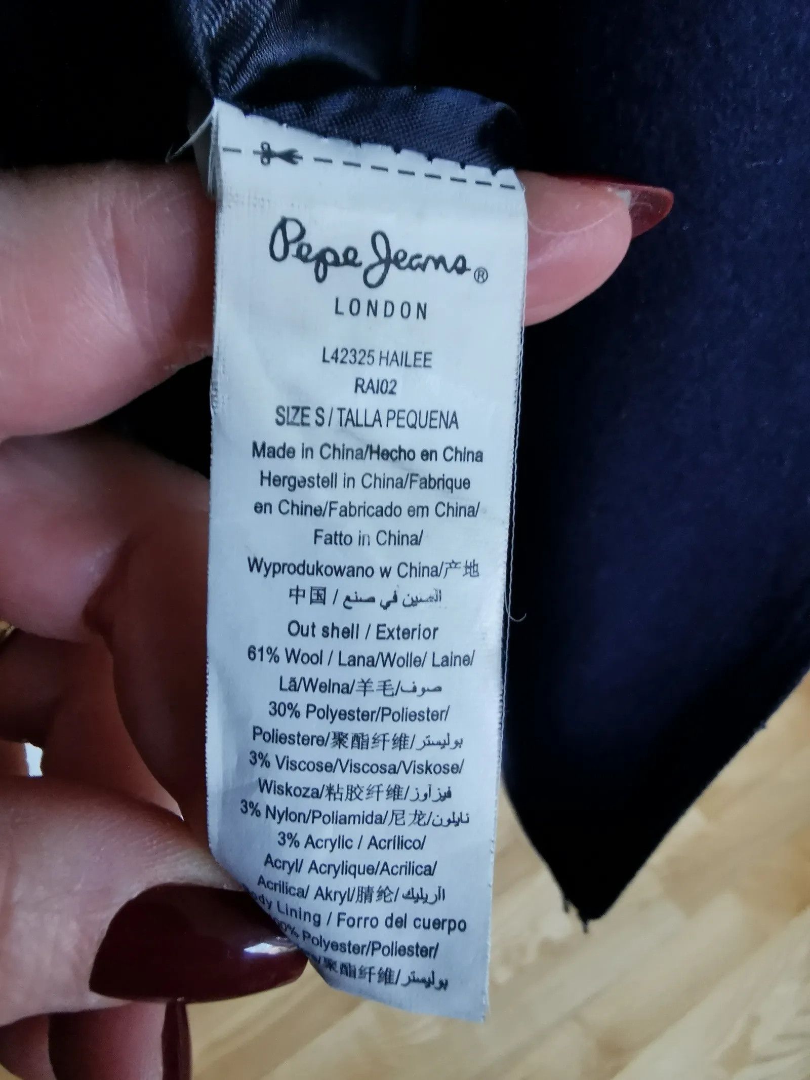 Pepe Jeans Pepe Jeans Coat Size S / US 4 / IT 40 - 3 Thumbnail