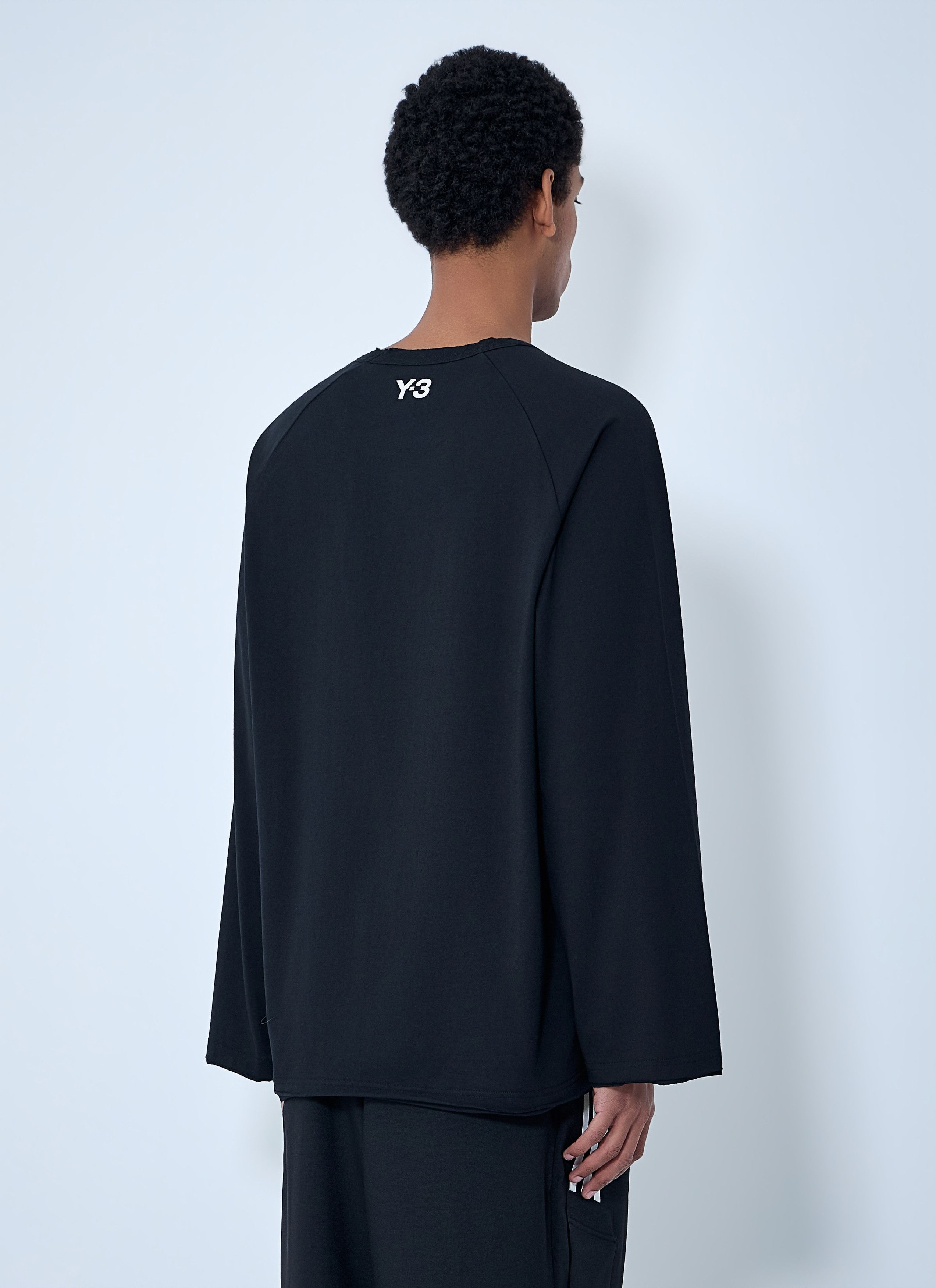 Y-3 Striped Shoulder Cotton T-Shirt Size S / US 4 / IT 40 - 4 Thumbnail