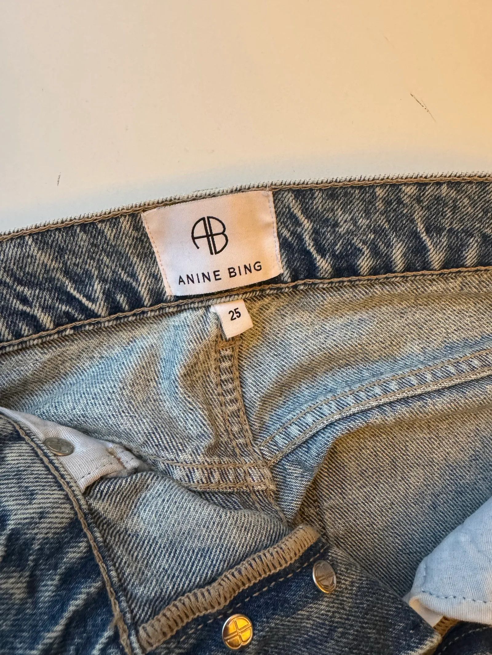 Anine Bing Anine Bing Jeans Size 25" / US 0 / IT 36 - 3 Thumbnail