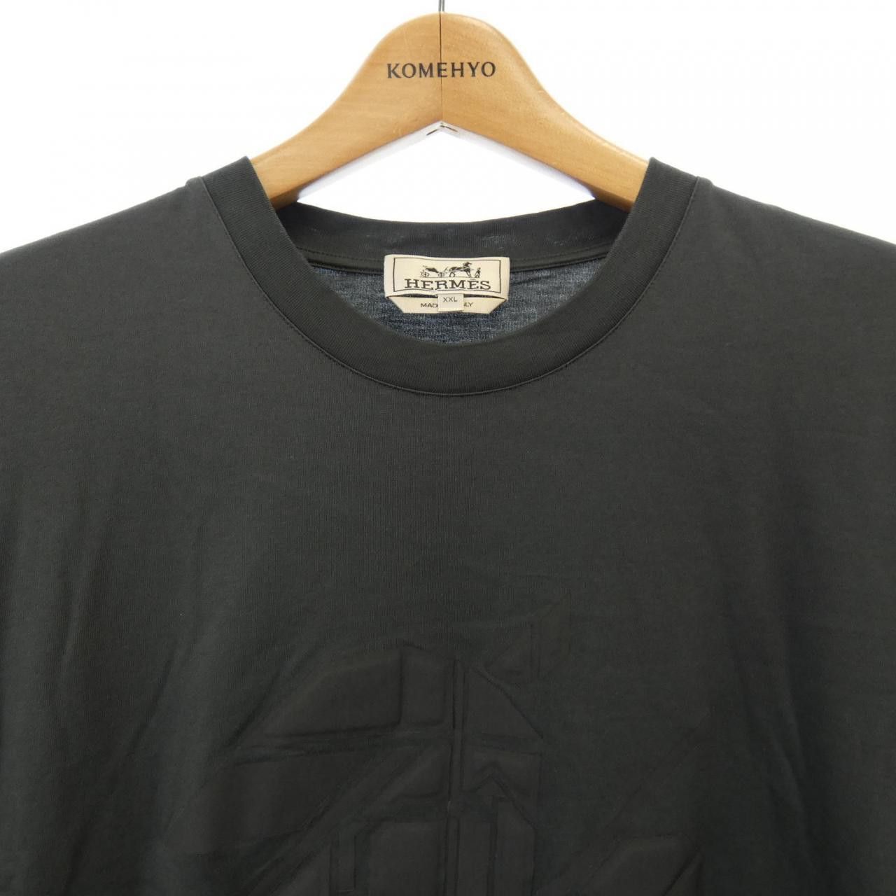 Hermes Hermes Hermès T-shirt Cotton T-shirt Textile T-Shirts DUTY FREE for USA Size ONE SIZE - 5 Thumbnail