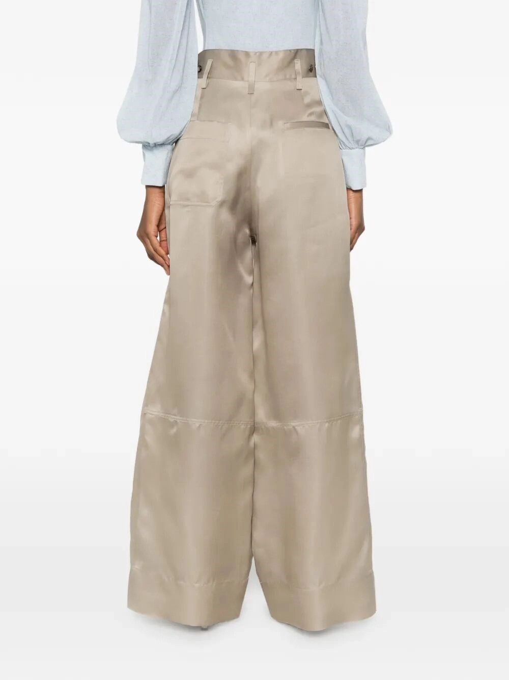 Alberta Ferretti Organza Pants Size 28" / US 6 / IT 42 - 5 Thumbnail