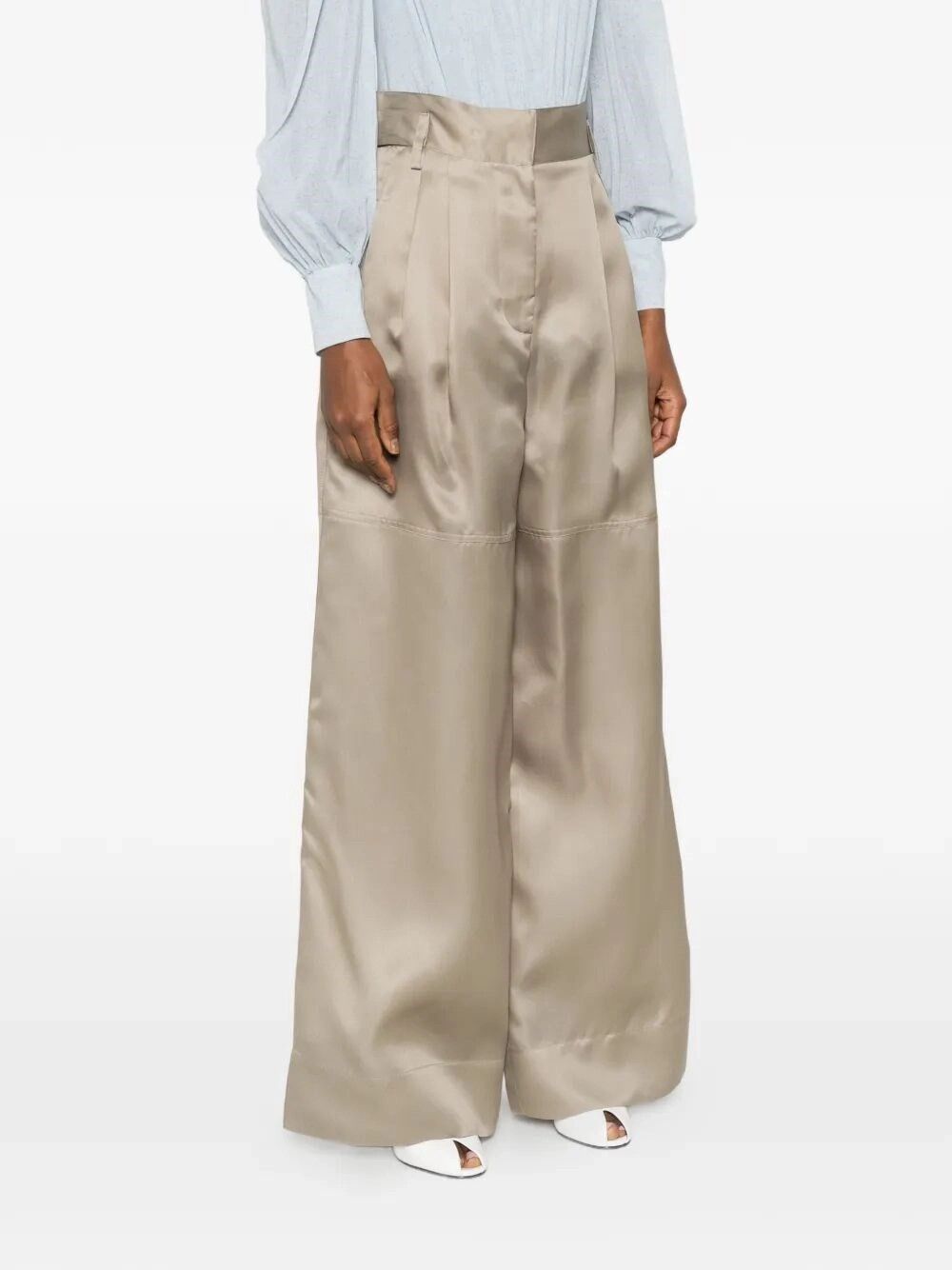 Alberta Ferretti Organza Pants Size 30" / US 8 / IT 44 - 3 Thumbnail