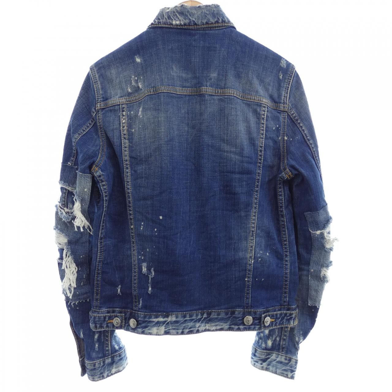 Dsquared2 Dsquared2 Dsquared2 Denim Jacket Textile Outerwear DUTY FREE for USA Size ONE SIZE - 2 Thumbnail