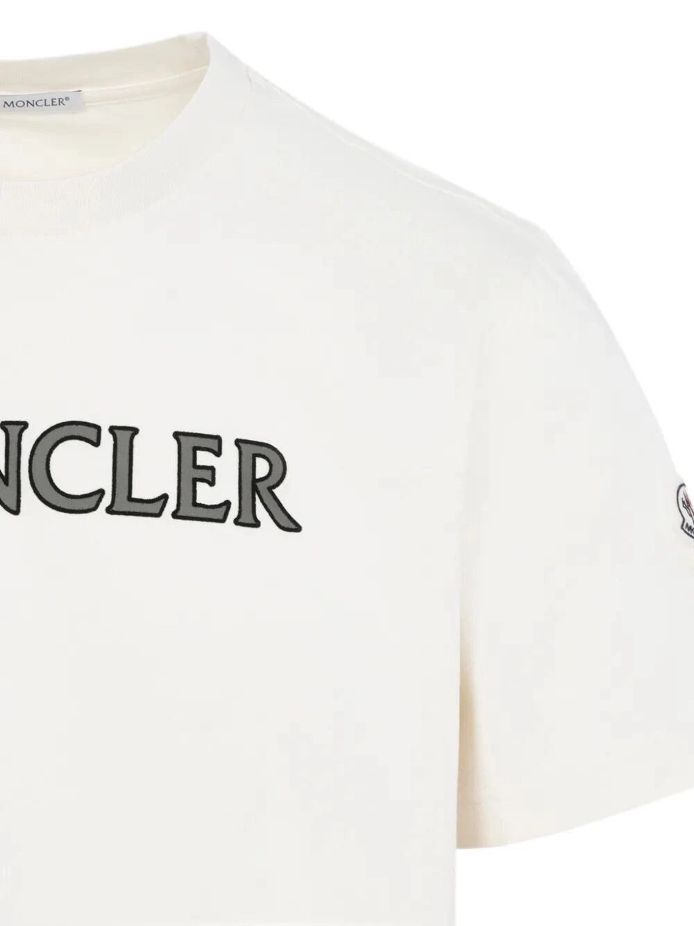 Moncler Short Sleeve T-Shirt Size US L / EU 52-54 / 3 - 3 Thumbnail