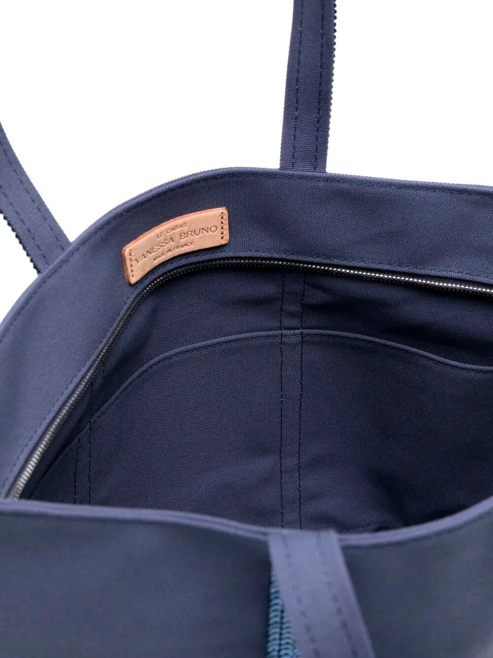 Vanessa Bruno Canvas Medium Zipped Cabas Tote Size ONE SIZE - 3 Thumbnail