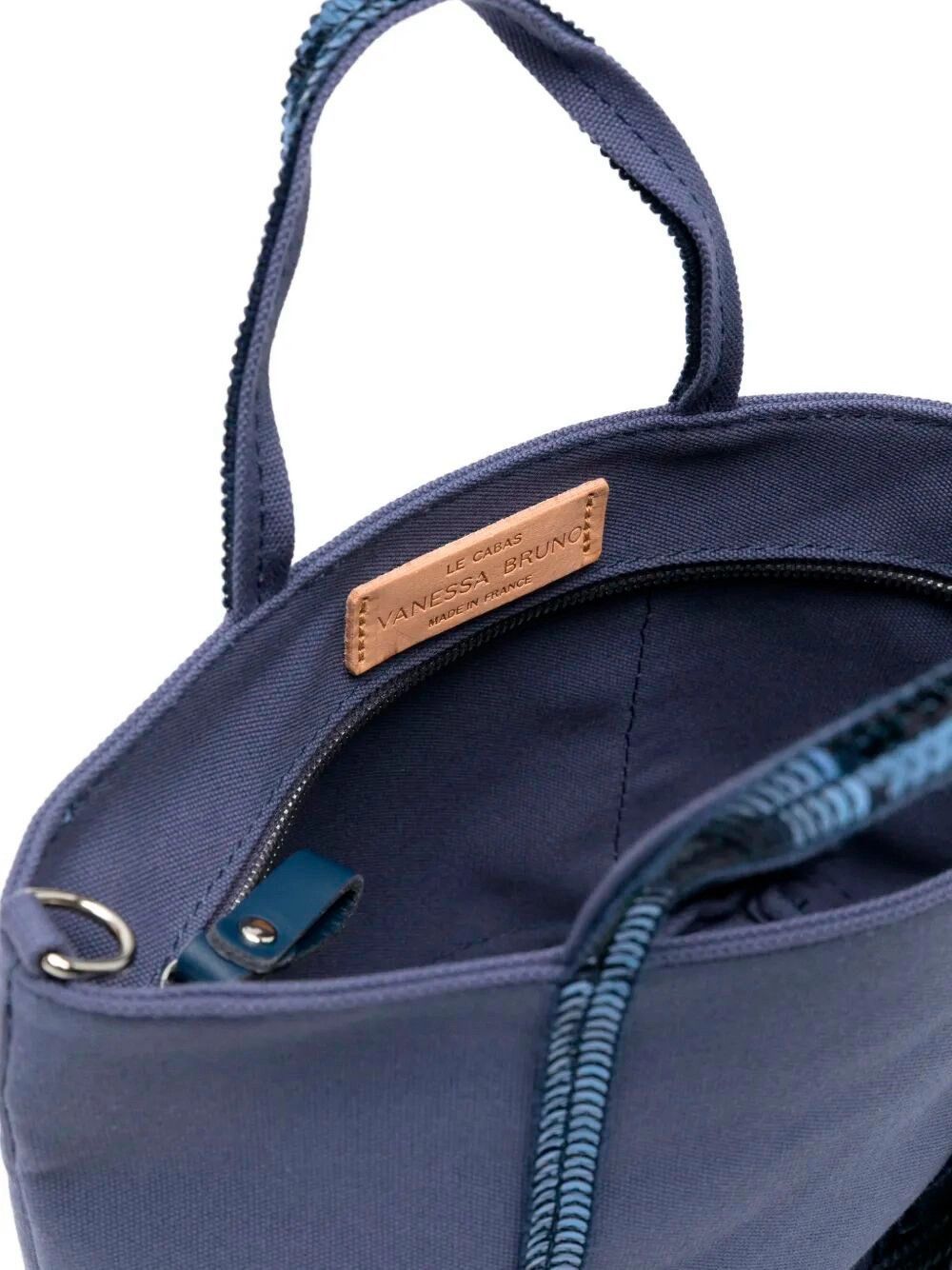 Vanessa Bruno Canvas Extra Small Zipped Cabas Tote Size ONE SIZE - 3 Thumbnail