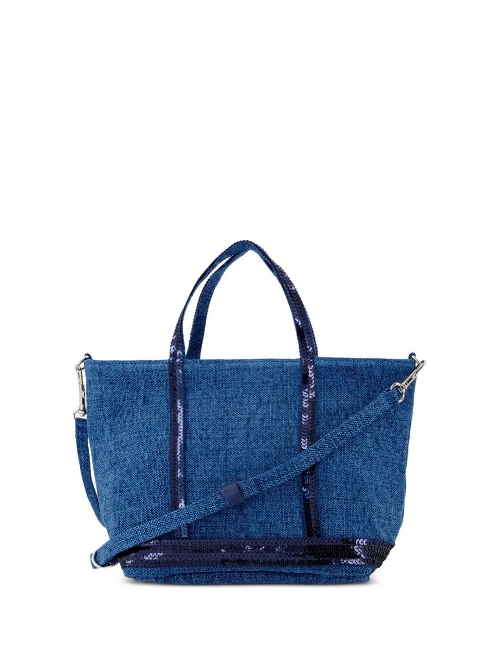 Vanessa Bruno Linen Extra Small Zipped Cabas Tote Size ONE SIZE - 3 Thumbnail