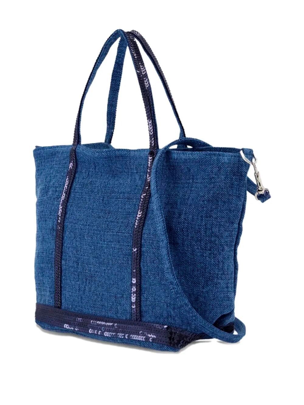Vanessa Bruno Linen Small Zipped Cabas Tote Size ONE SIZE - 2 Thumbnail