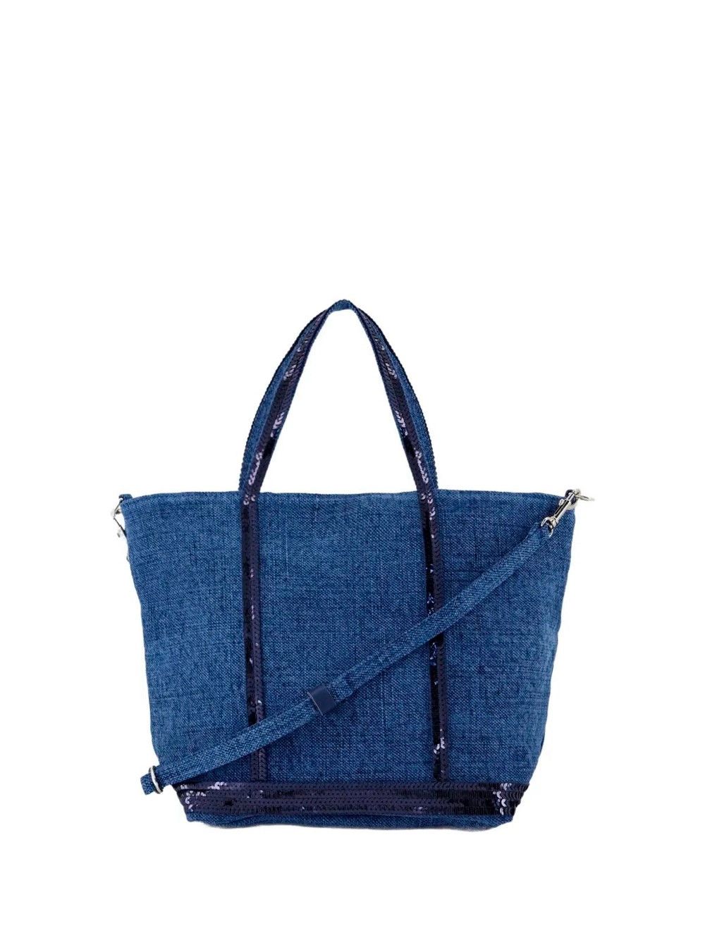 Vanessa Bruno Linen Small Zipped Cabas Tote Size ONE SIZE - 3 Thumbnail