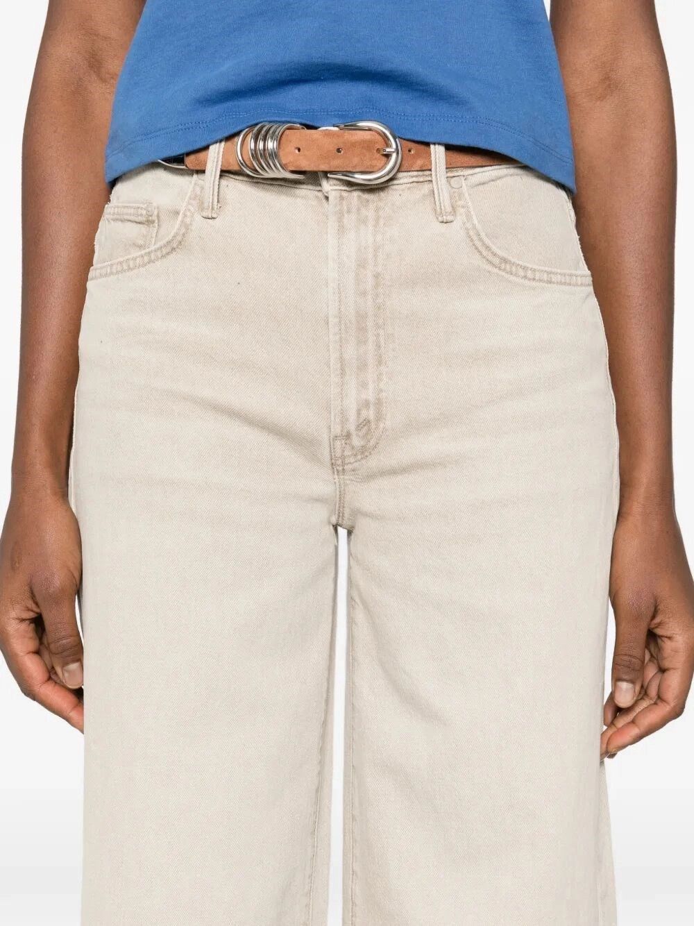 MOTHER `The Undercover Sneak` Jeans Size 28" / US 6 / IT 42 - 4 Thumbnail