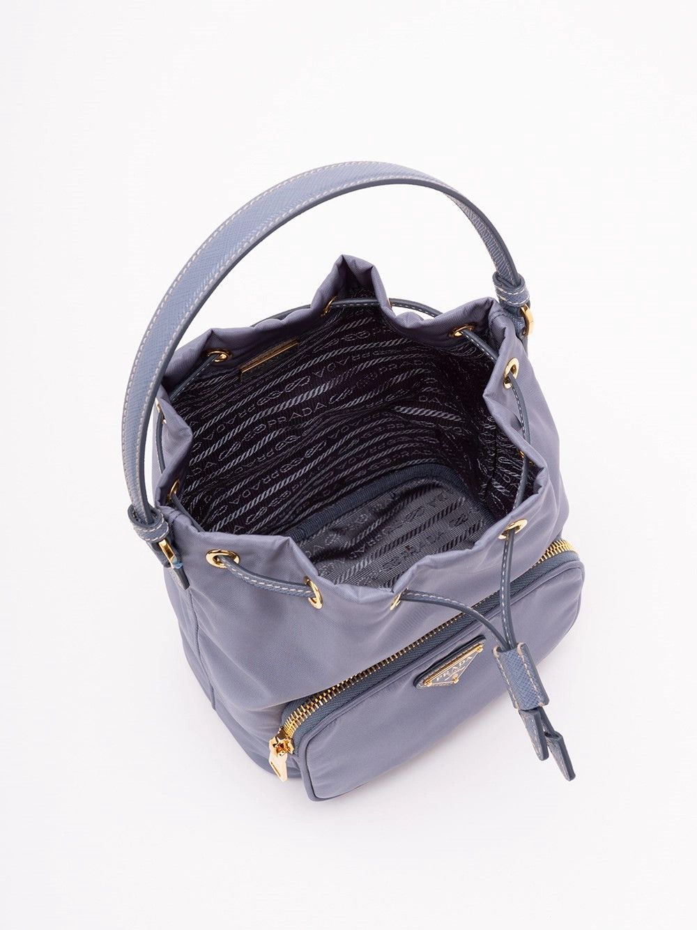 Prada Prada Duet Re-Nylon Bucket Bag Size ONE SIZE - 6 Thumbnail
