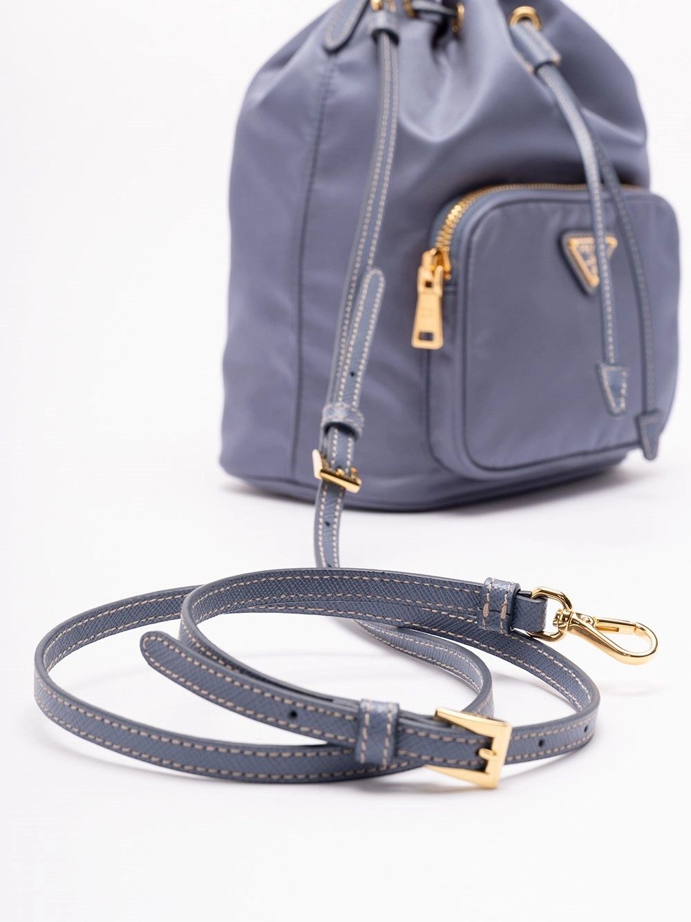 Prada Prada Duet Re-Nylon Bucket Bag Size ONE SIZE - 4 Thumbnail