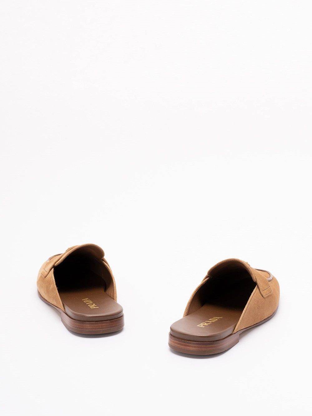 Prada Suede Slippers Size US 6 / IT 36 - 3 Thumbnail