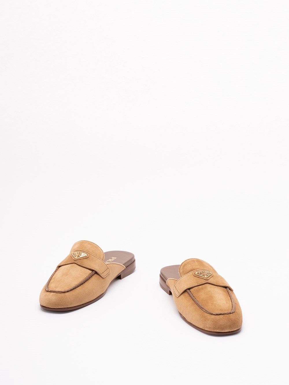 Prada Suede Slippers Size US 6 / IT 36 - 2 Thumbnail