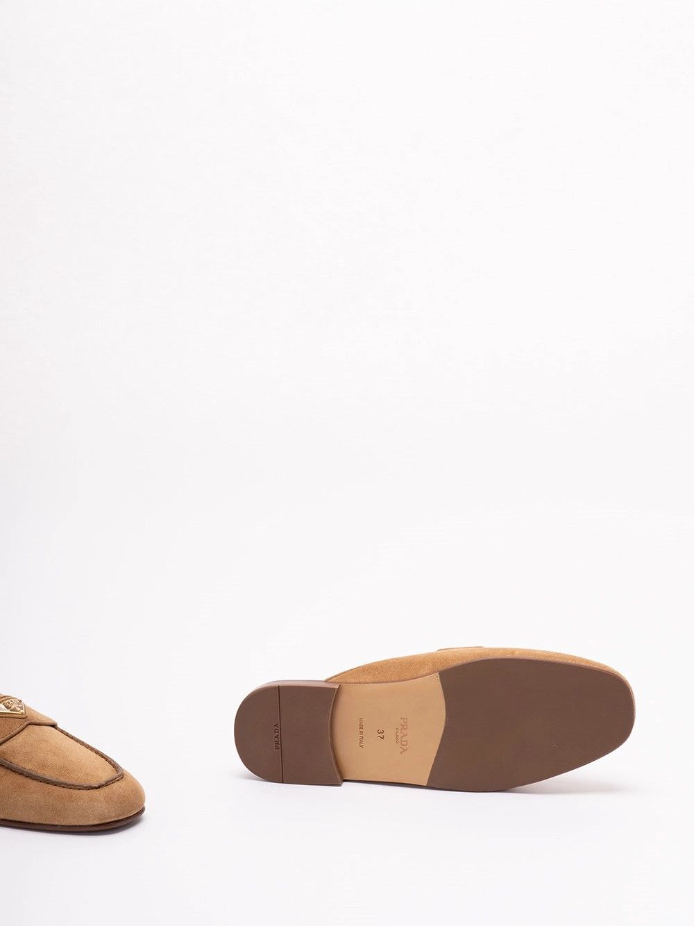 Prada Suede Slippers Size US 6 / IT 36 - 4 Thumbnail