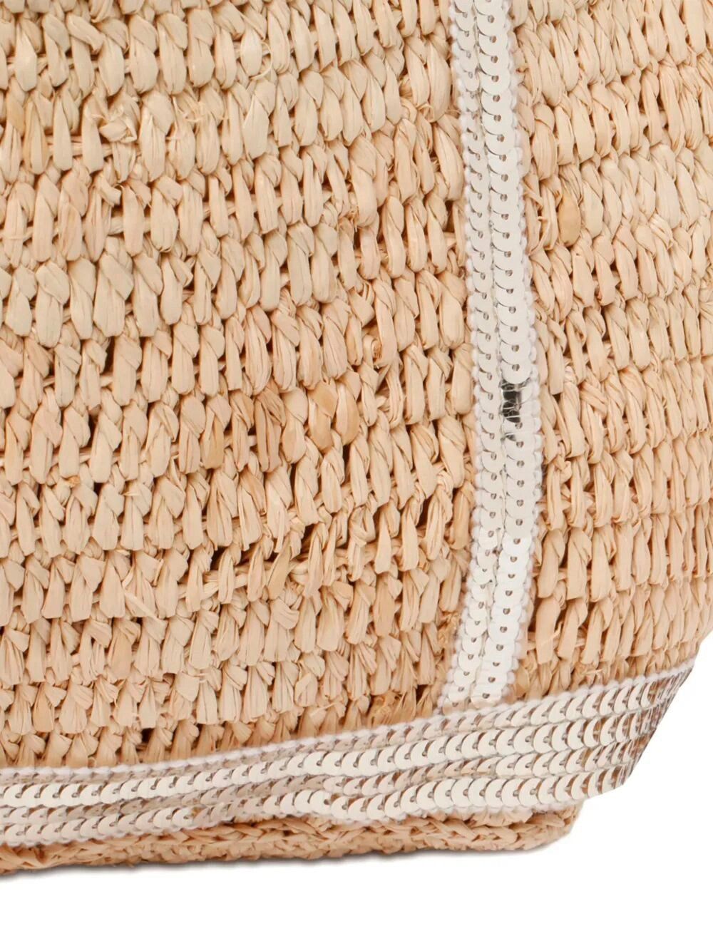 Vanessa Bruno Raphia Small Cabas Tote Size ONE SIZE - 3 Thumbnail