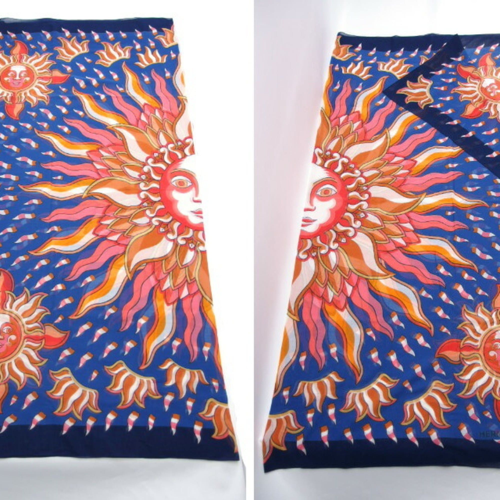 Hermes Hermes Hermès Gloria Soli large scarf pareo muffler Size ONE SIZE - 4 Thumbnail