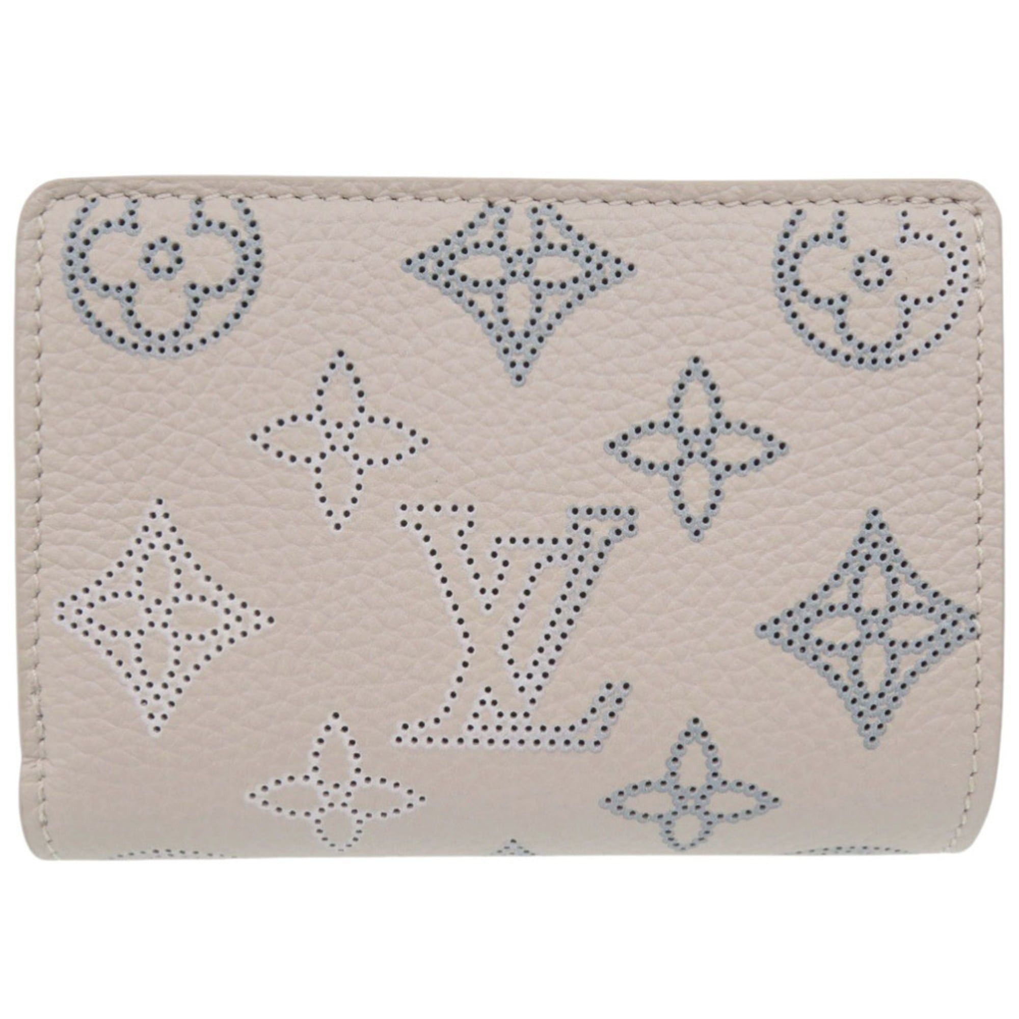 Louis Vuitton Unused Louis Vuitton Portefeuille Claire Flight Mode Monogram Mahina M12138 Bi-fold Wallet in Pink with IC Tag LV 0535LOUIS VUITTON Size ONE SIZE - 3 Thumbnail