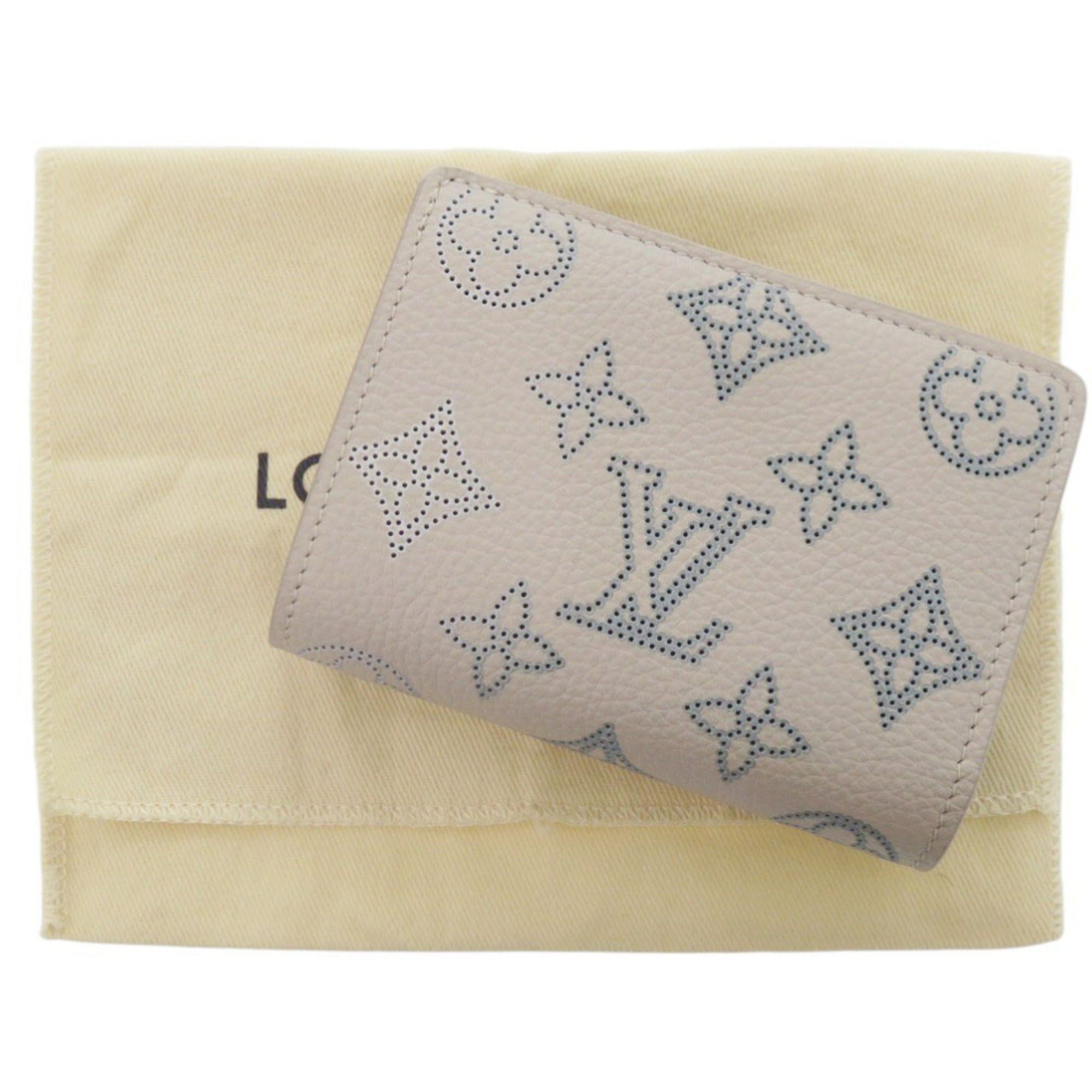 Louis Vuitton Unused Louis Vuitton Portefeuille Claire Flight Mode Monogram Mahina M12138 Bi-fold Wallet in Pink with IC Tag LV 0535LOUIS VUITTON Size ONE SIZE - 2 Thumbnail