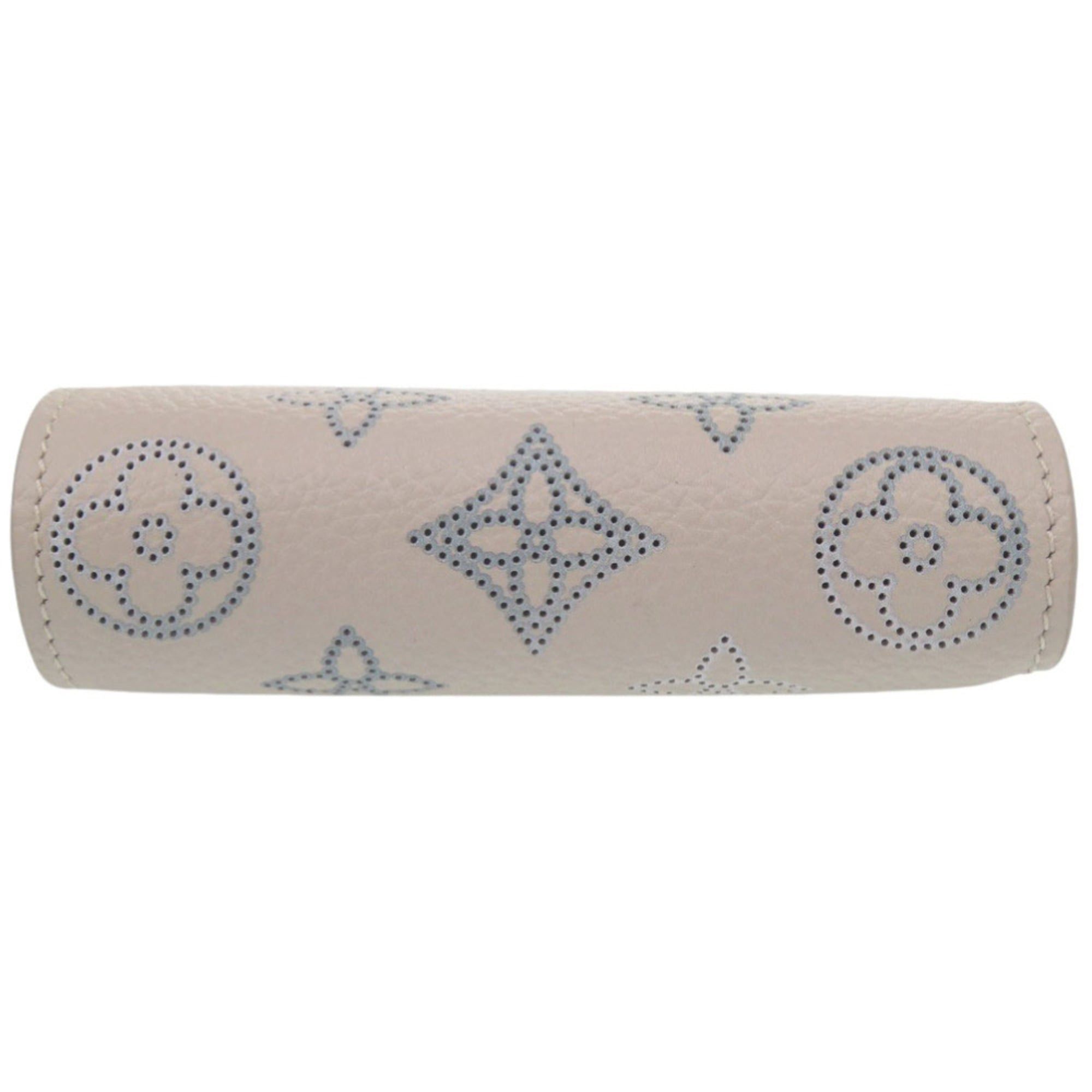 Louis Vuitton Unused Louis Vuitton Portefeuille Claire Flight Mode Monogram Mahina M12138 Bi-fold Wallet in Pink with IC Tag LV 0535LOUIS VUITTON Size ONE SIZE - 4 Thumbnail