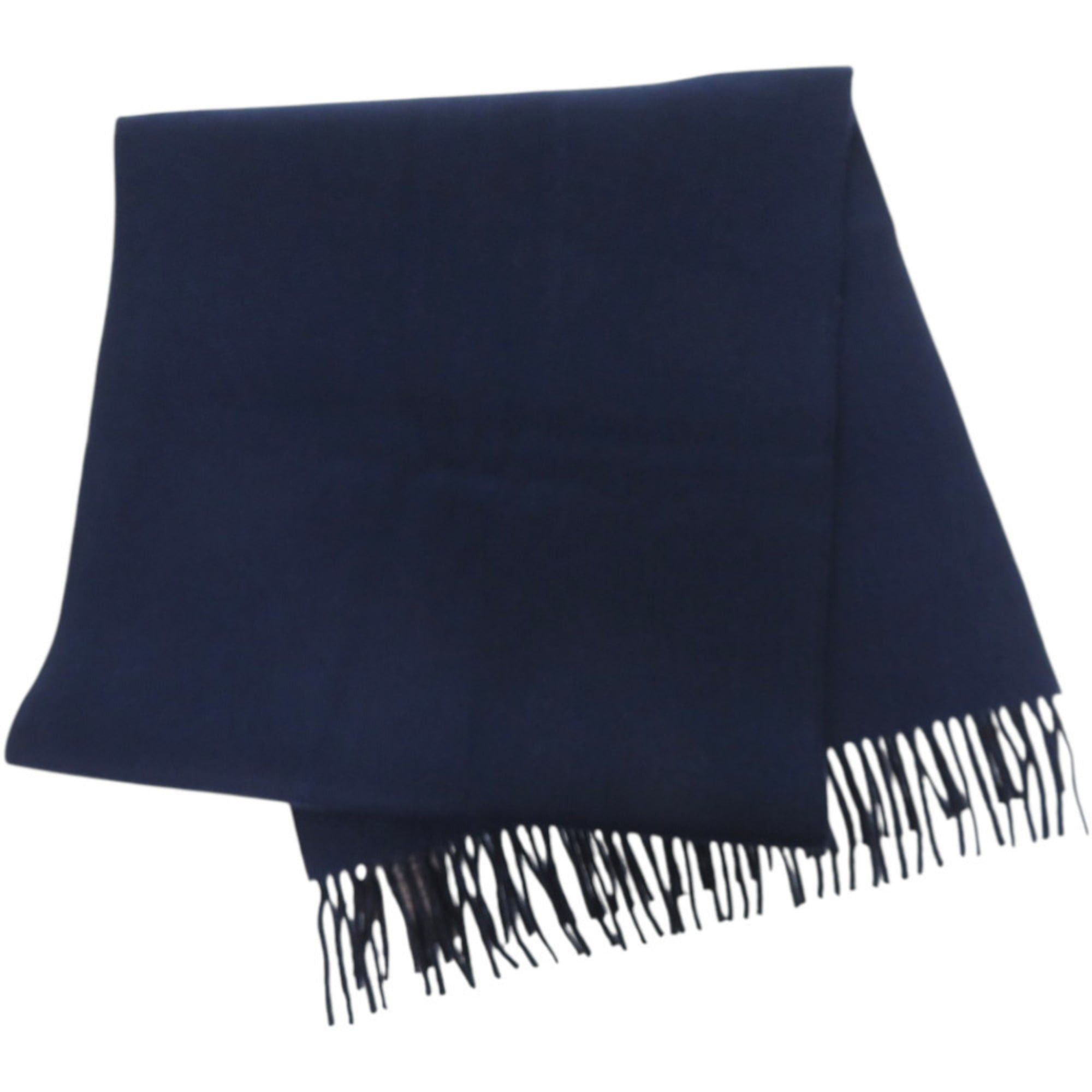 Hermes Unused Hermès Recto Verso H393800T 01 Cashmere Marine Navy Scarf 0738HERMES Size ONE SIZE - 5 Thumbnail