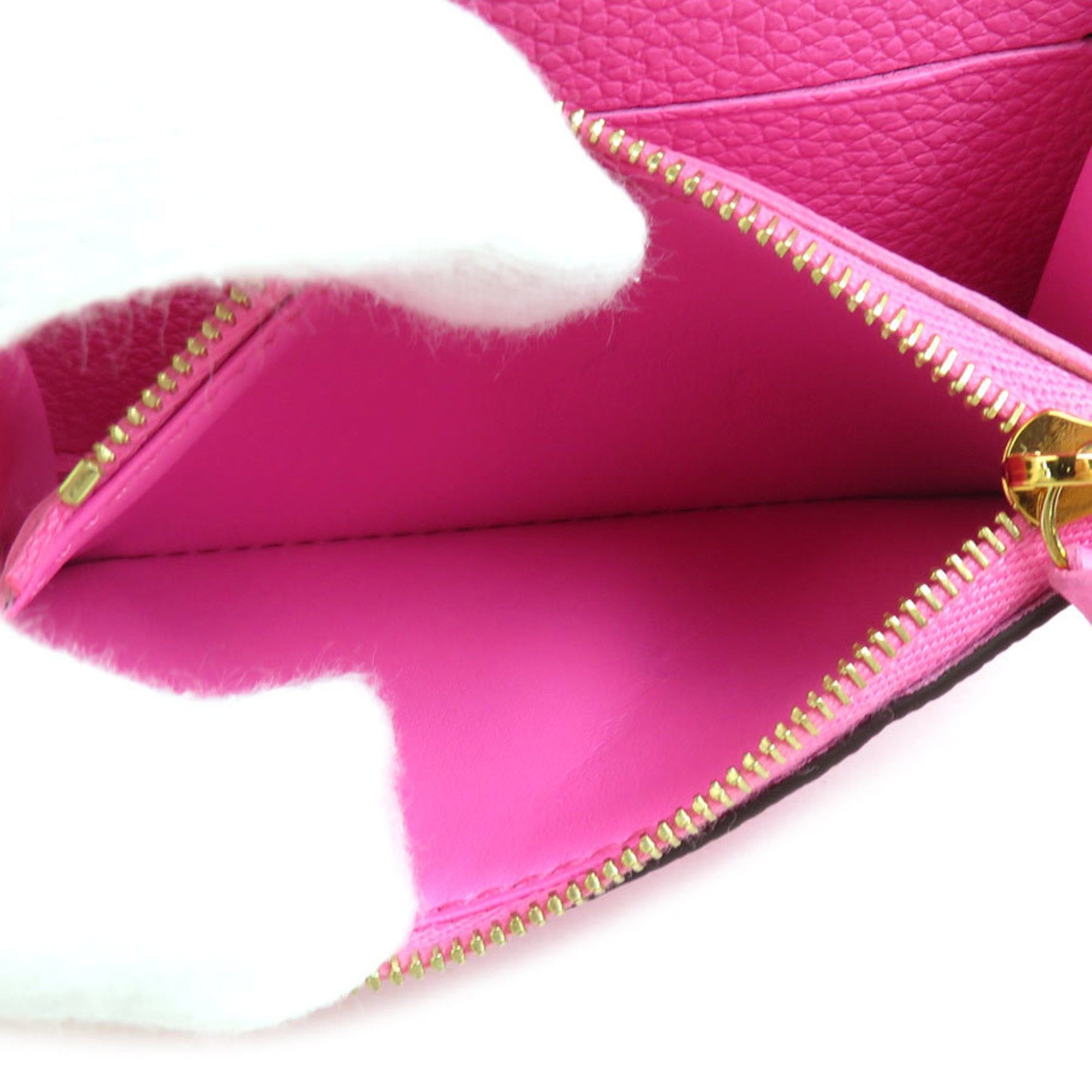 Louis Vuitton Louis Vuitton Monogram Empreinte Porte Monnaie Rose Lollipop Wallet, Women's, M82485, Free Shipping, r11025a Size ONE SIZE - 4 Thumbnail
