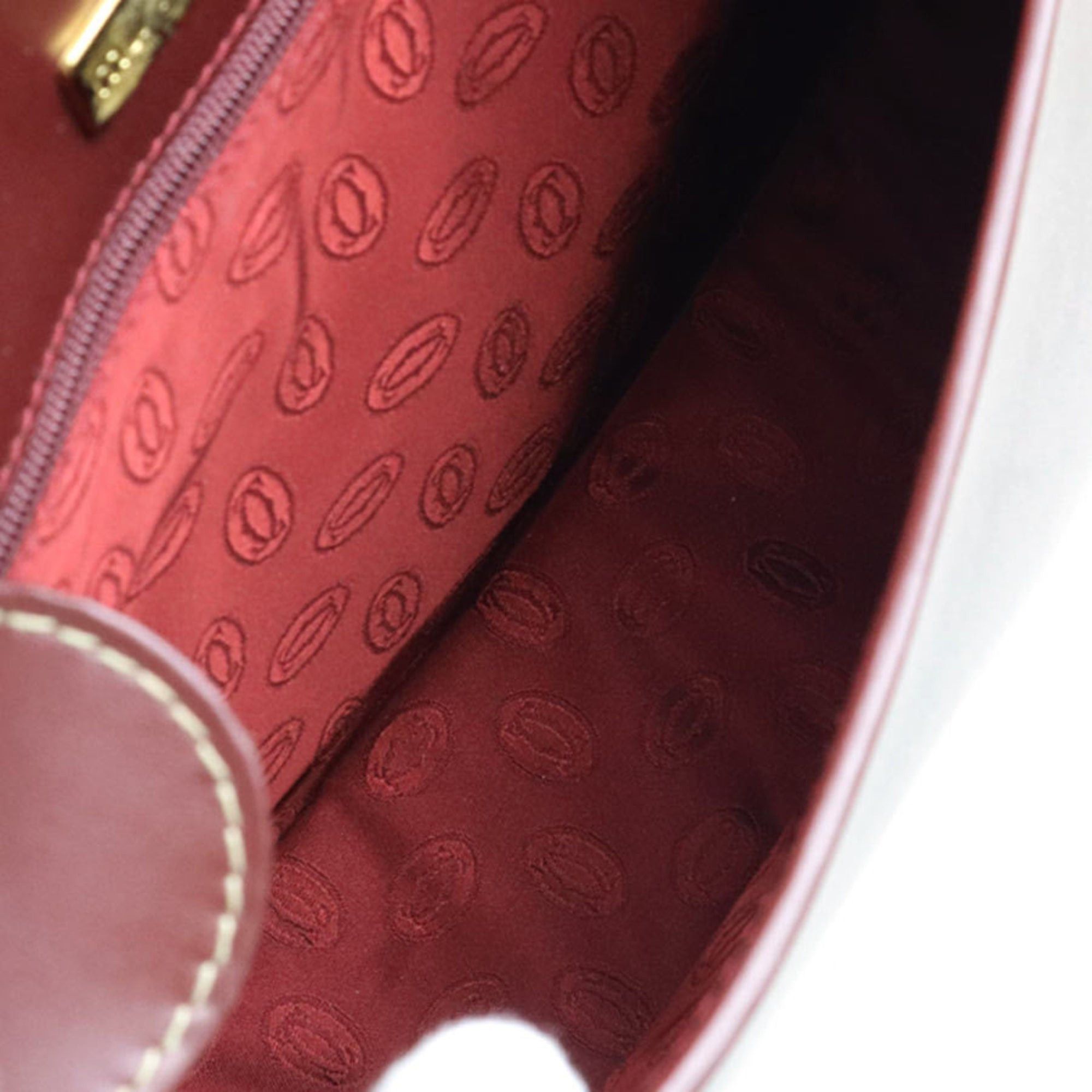 Cartier Cartier Must Line Shoulder Bag in Bordeaux Leather for Women, Free Shipping, r11023c Size ONE SIZE - 5 Thumbnail