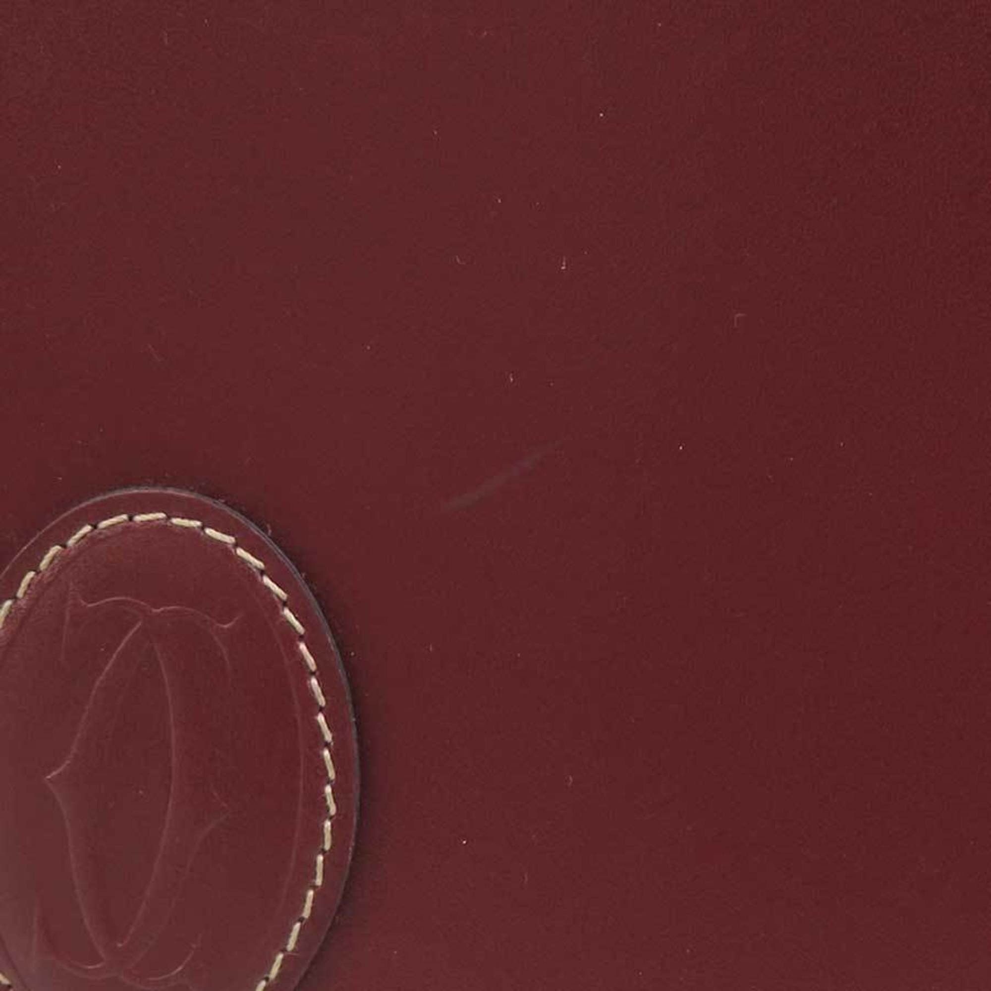 Cartier Cartier Must Line Shoulder Bag in Bordeaux Leather for Women, Free Shipping, r11023c Size ONE SIZE - 12 Thumbnail
