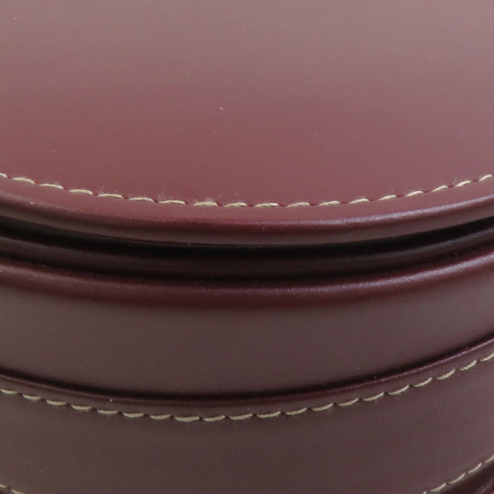 Cartier Cartier Must Line Shoulder Bag in Bordeaux Leather for Women, Free Shipping, r11023c Size ONE SIZE - 6 Thumbnail