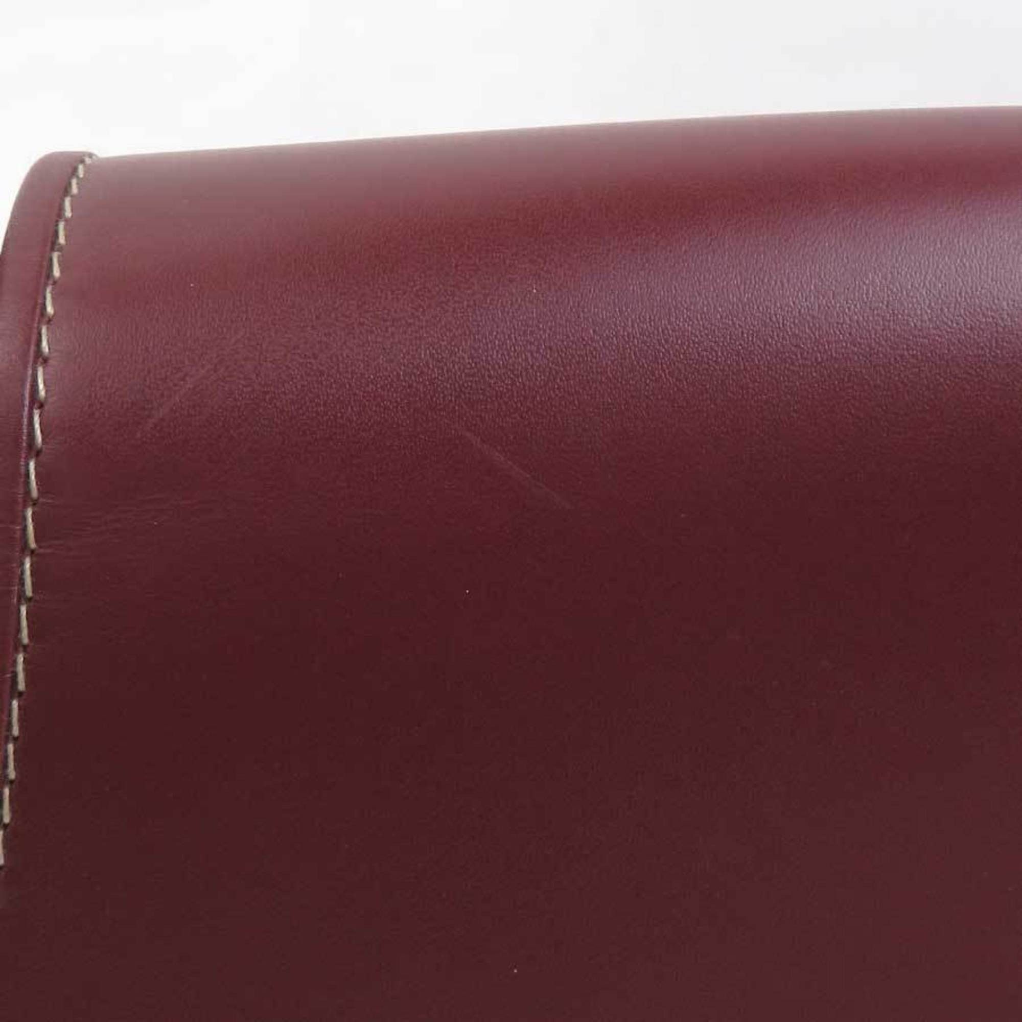Cartier Cartier Must Line Shoulder Bag in Bordeaux Leather for Women, Free Shipping, r11023c Size ONE SIZE - 13 Thumbnail