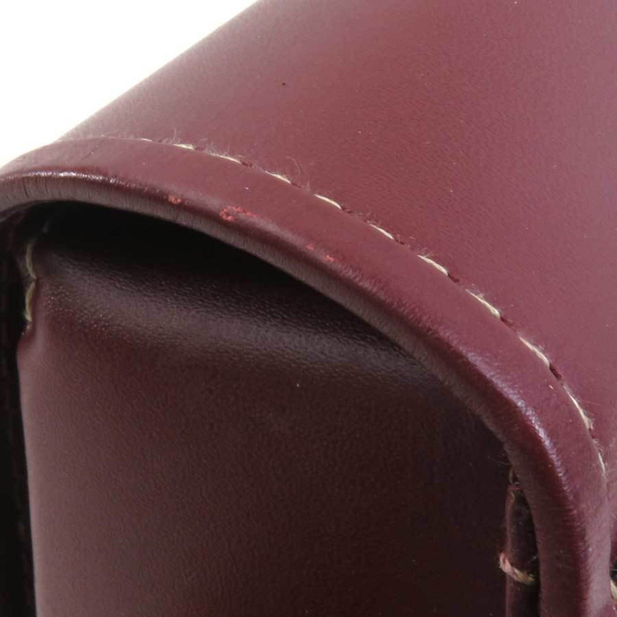 Cartier Cartier Must Line Shoulder Bag in Bordeaux Leather for Women, Free Shipping, r11023c Size ONE SIZE - 10 Thumbnail