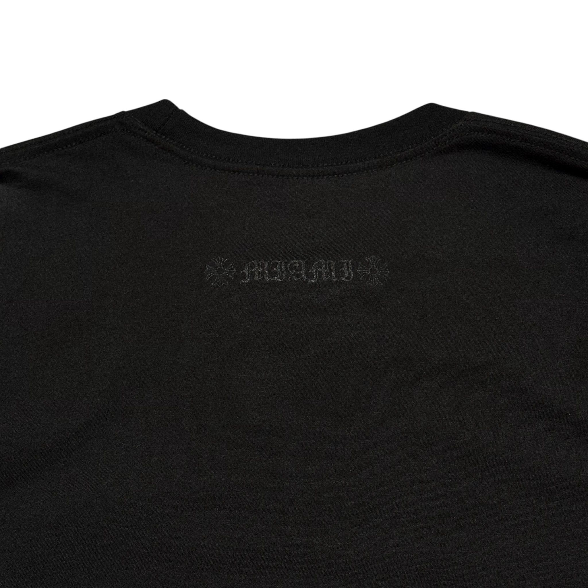Chrome Hearts Miami Exclusive Vertical Logo Long Sleeve Tee Shirt Black Size US L / EU 52-54 / 3 - 5 Thumbnail