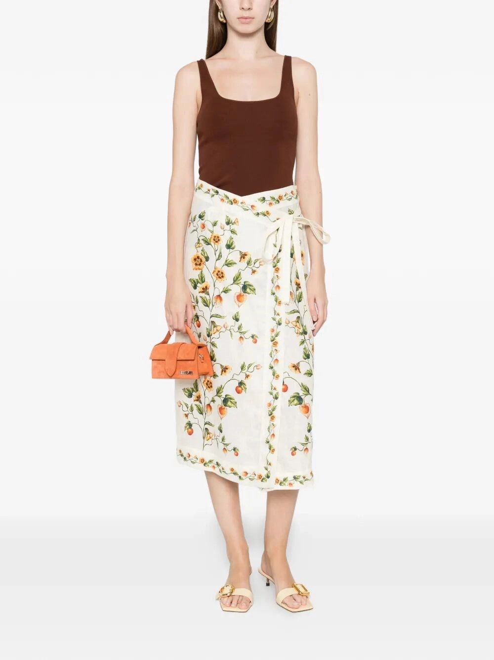 AGUA by Agua Bendita `Luna Midi Uchuva` Cover-Up Size S / US 4 / IT 40 - 2 Thumbnail