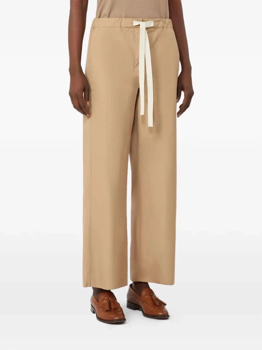 Max Mara Cotton Pants Size 30" / US 8 / IT 44 - 2 Thumbnail