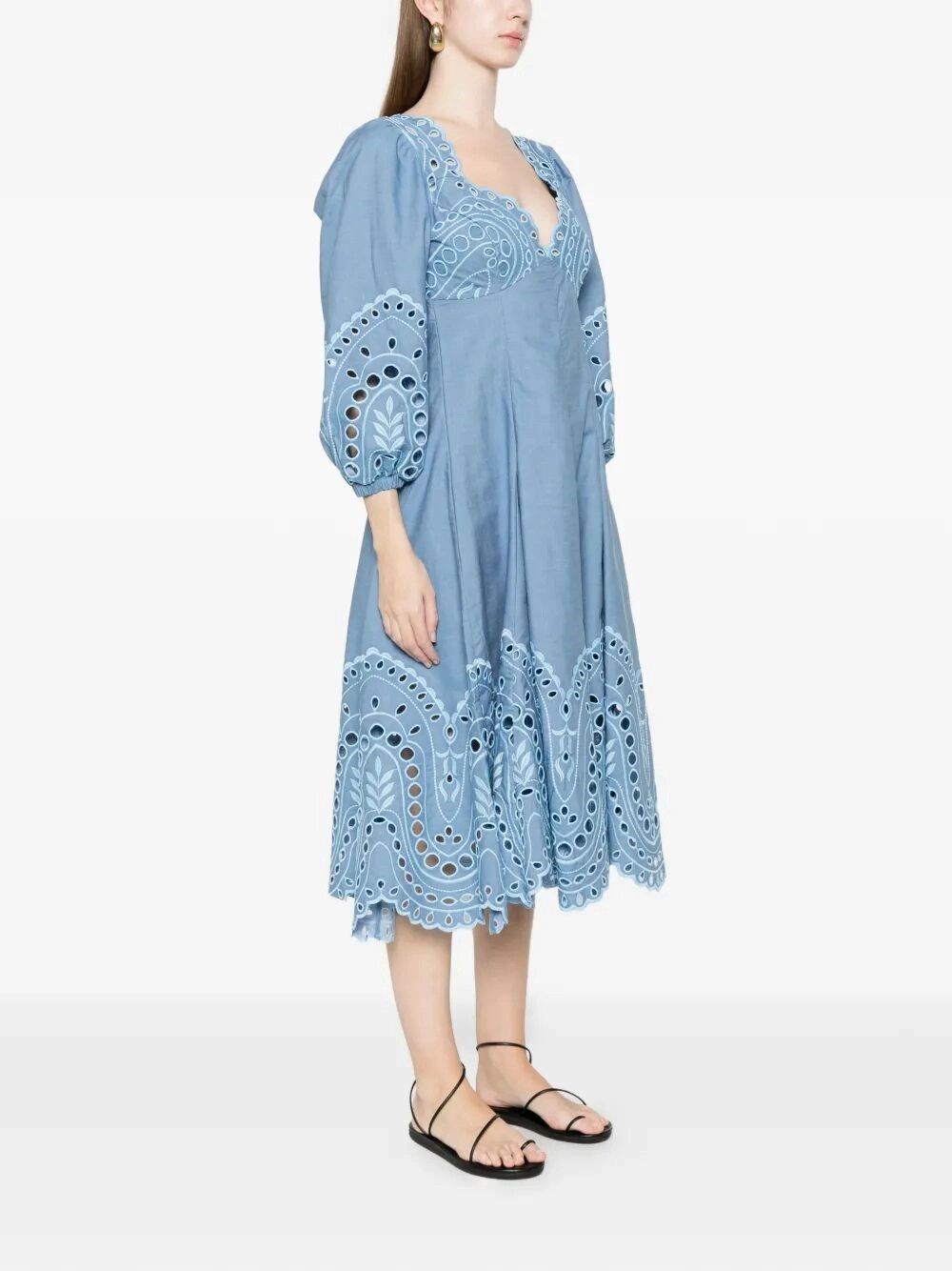 Charo Ruiz `Corbin` Long Dress Size M / US 6-8 / IT 42-44 - 3 Thumbnail