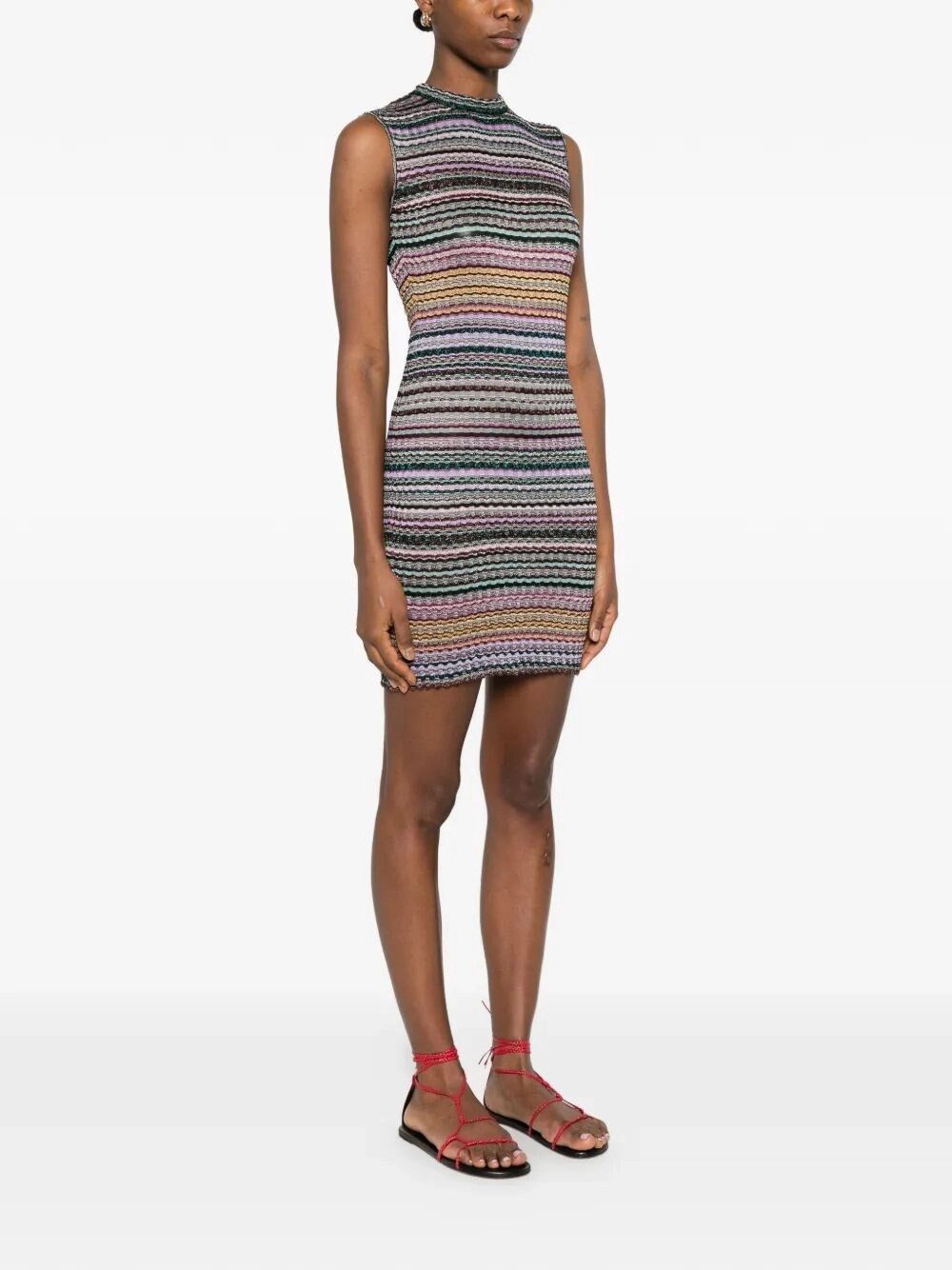Missoni Sleeveless Short Dress Size M / US 6-8 / IT 42-44 - 3 Thumbnail