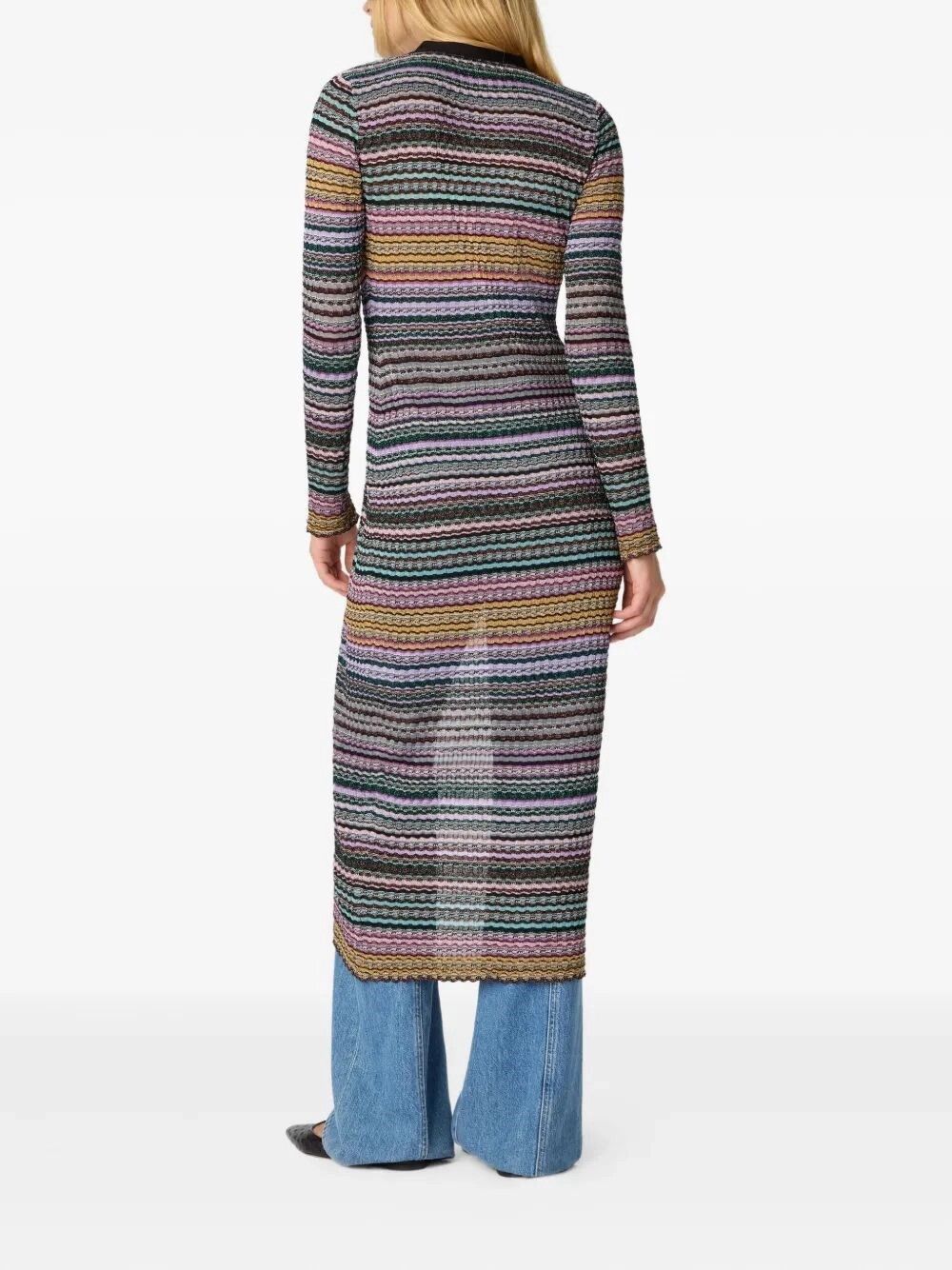 Missoni Long Cardigan Size M / US 6-8 / IT 42-44 - 3 Thumbnail