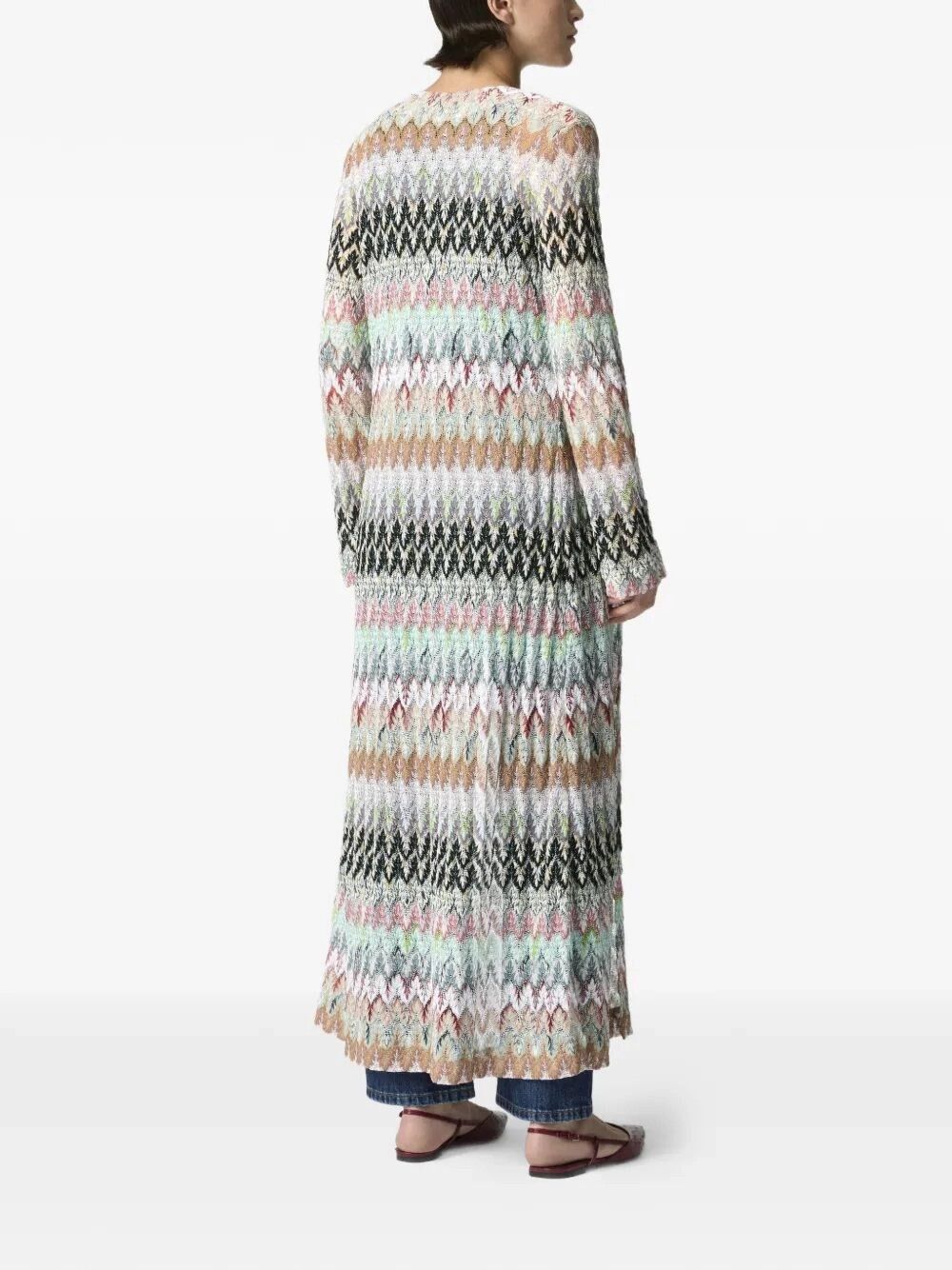 Missoni Long Cardigan Size M / US 6-8 / IT 42-44 - 4 Thumbnail
