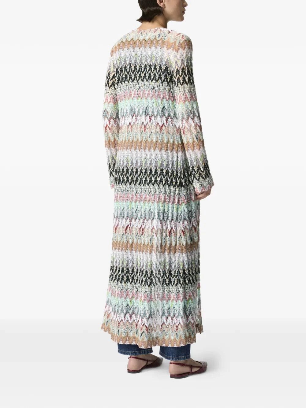 Missoni Long Cardigan Size M / US 6-8 / IT 42-44 - 5 Thumbnail