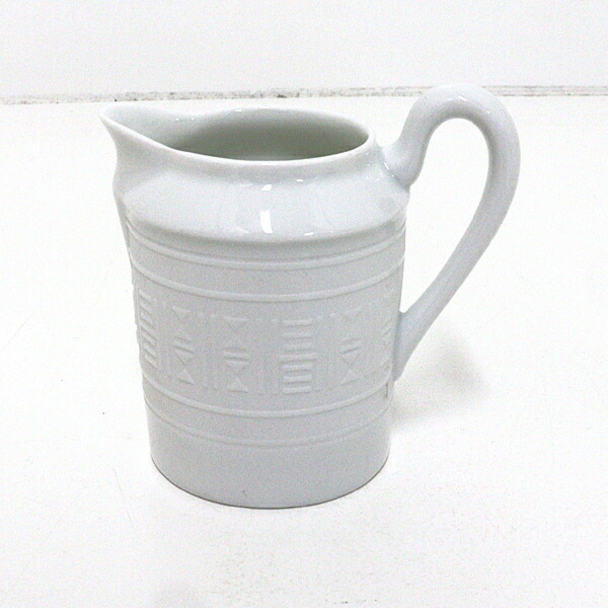 Hermes Hermes Creamer Aegean White Unused Size ONE SIZE - 3 Thumbnail
