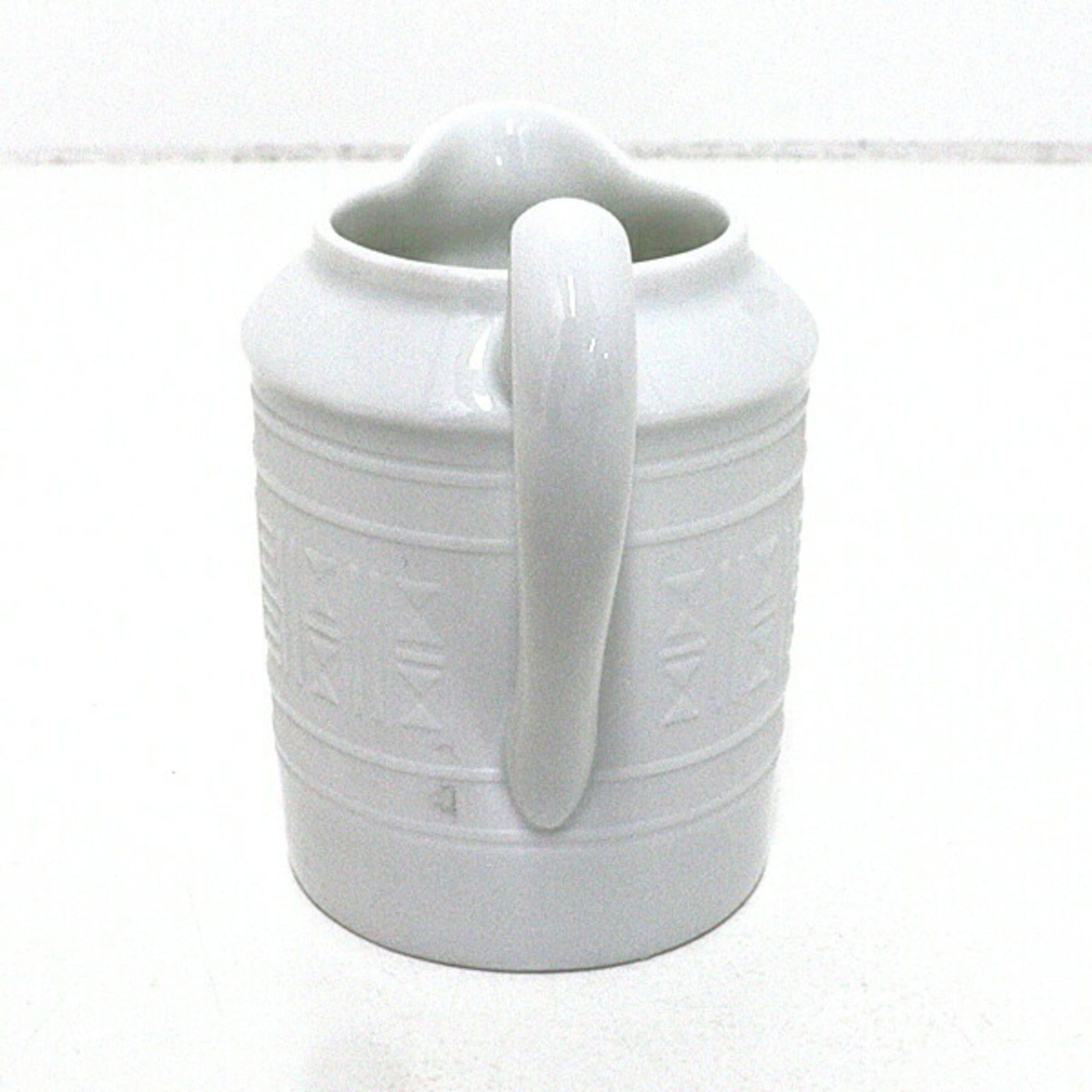 Hermes Hermes Creamer Aegean White Unused Size ONE SIZE - 2 Thumbnail